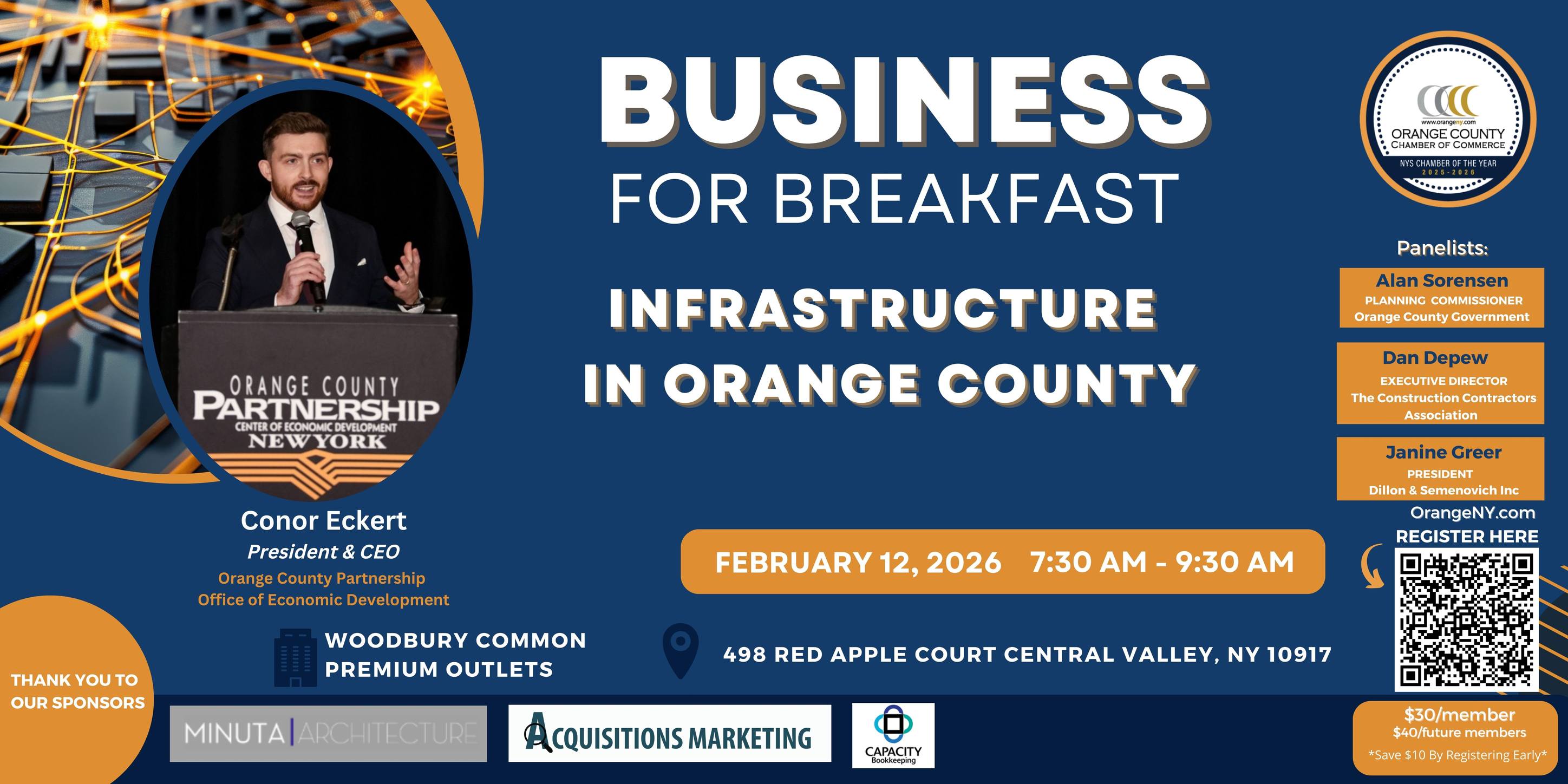 February Business for Breakfast