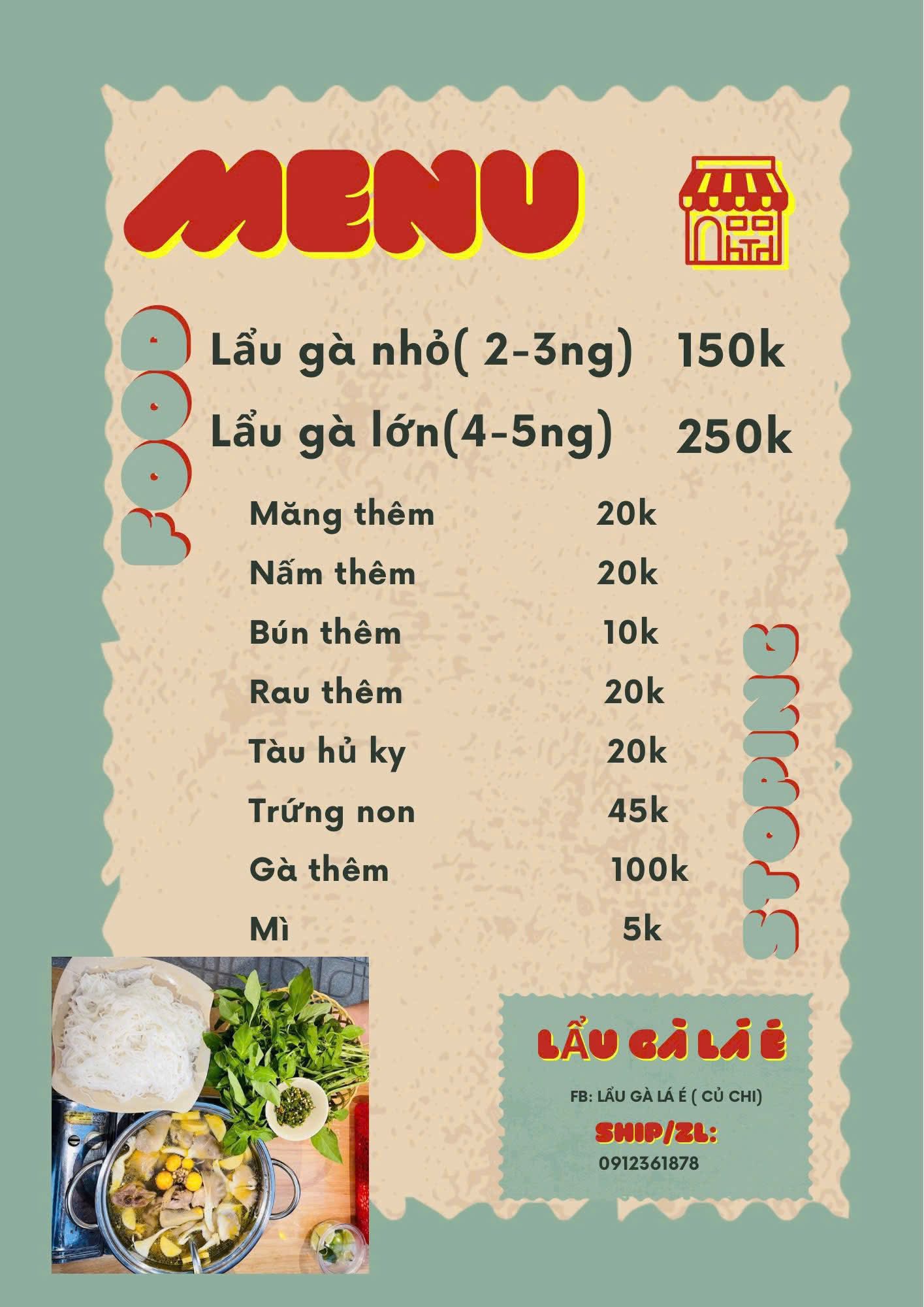 Lẩu Gà Lá É | Cu Chi