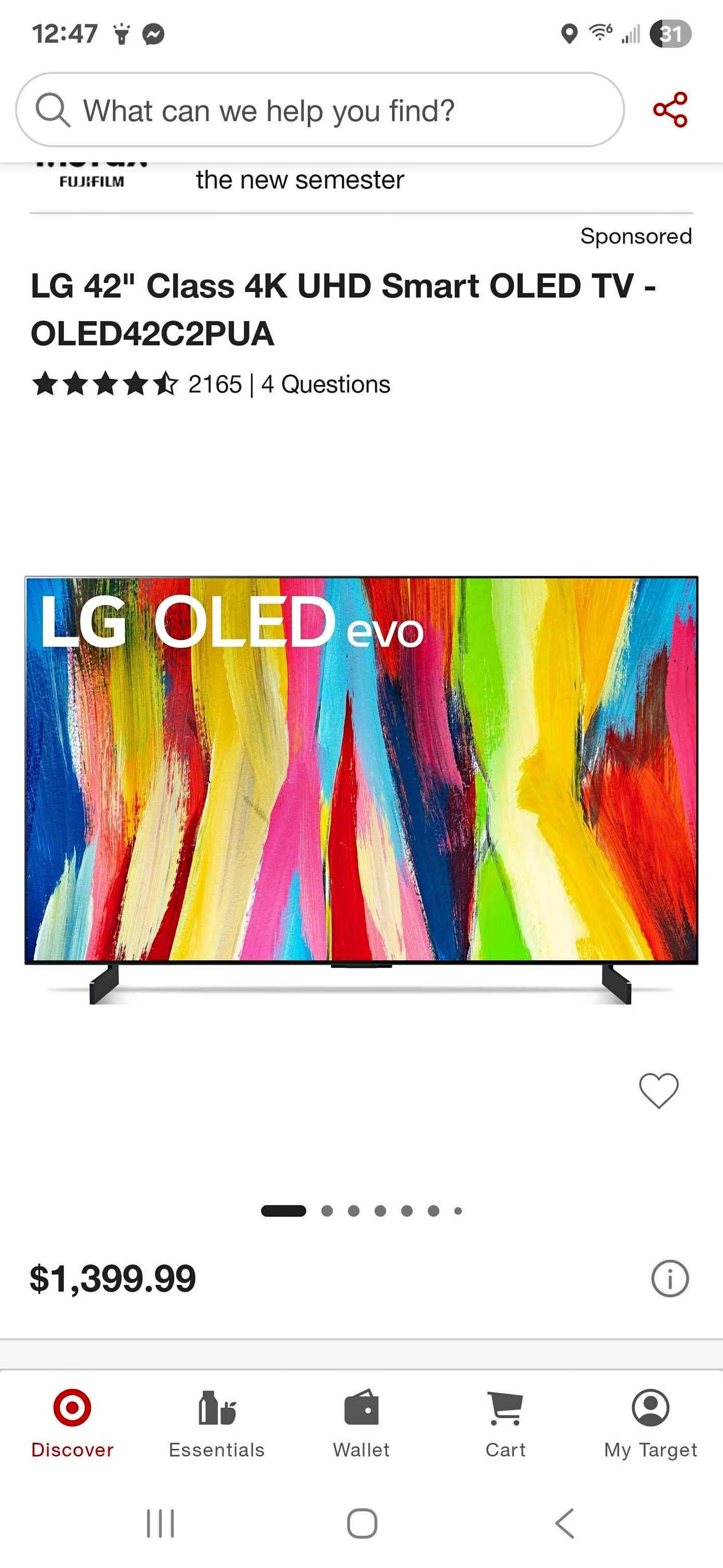 LG C2 42