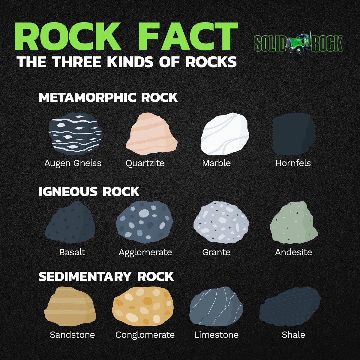 Did you know rocks can be... - Solid Rock Transport, Inc. | Facebook
