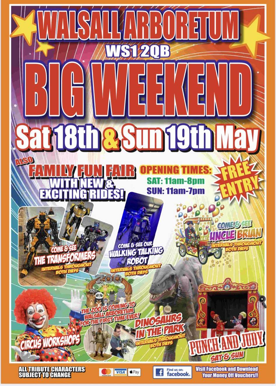 Walsall - Roll up, roll up! The funfair is back in town. 🎪🎈🤡 We're ...