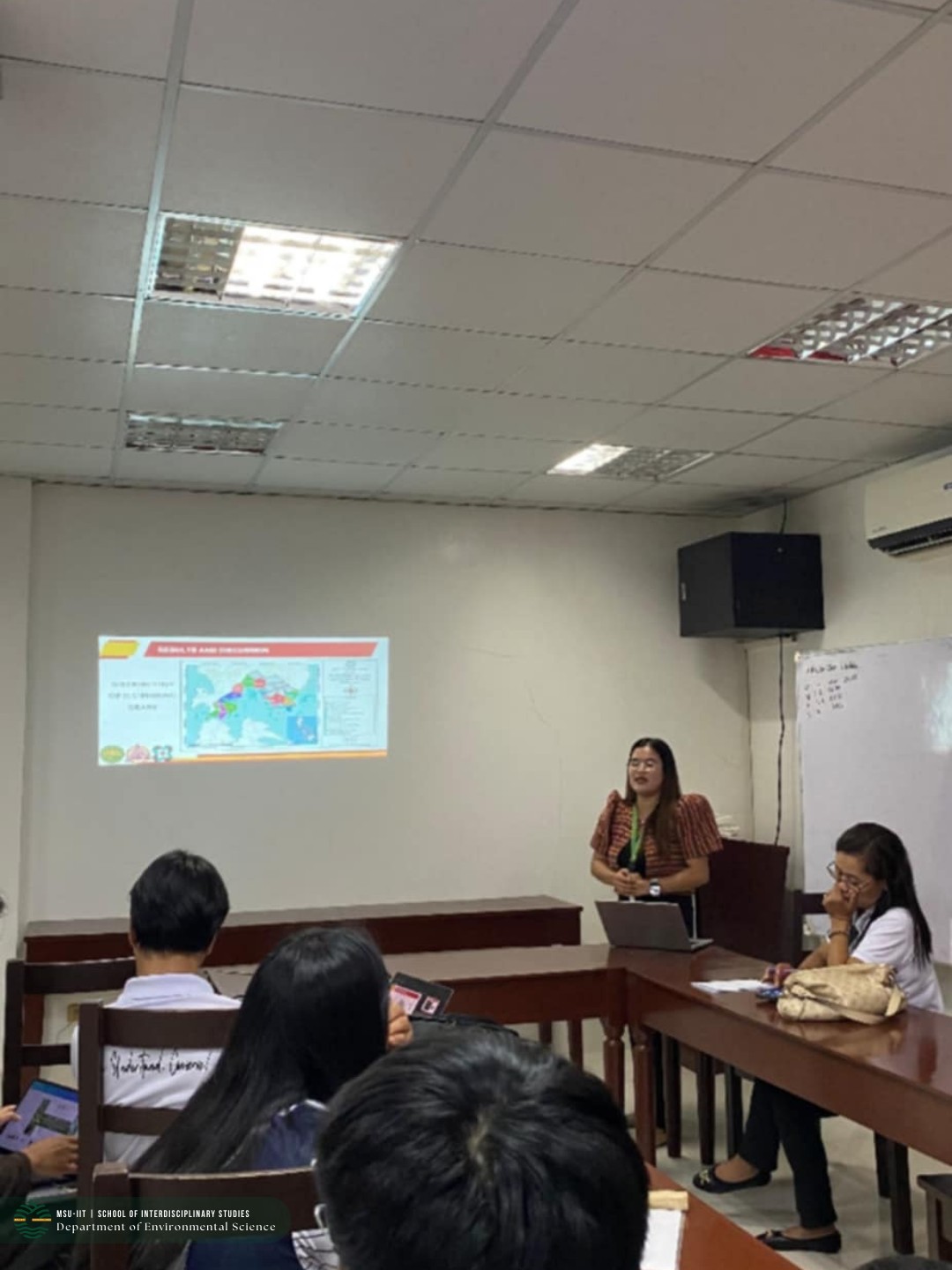 The Department of Environmental Science proudly acknowledges the ...