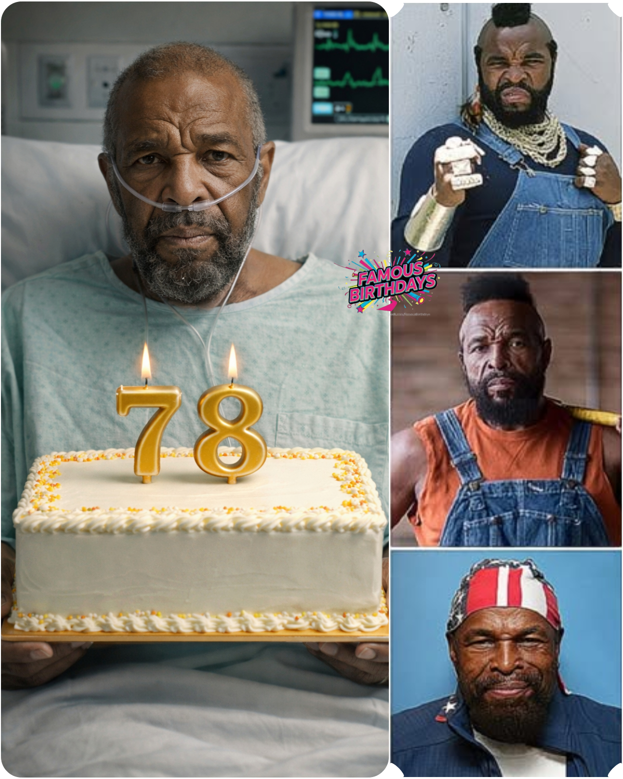 Famous - Happy 78th Birthday to the Legendary Mr. T 🎂💪🧥🎉 With his ...