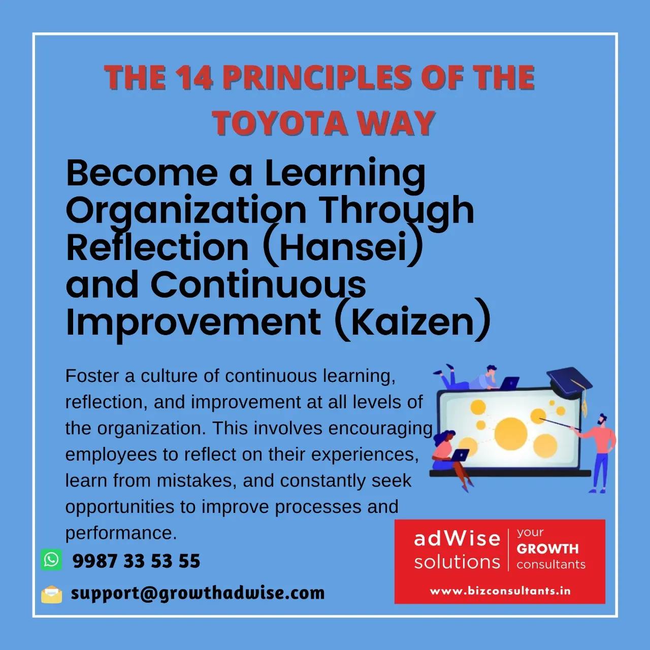 AdWise - The 14 principles of the Toyota Way Become a Learning ...