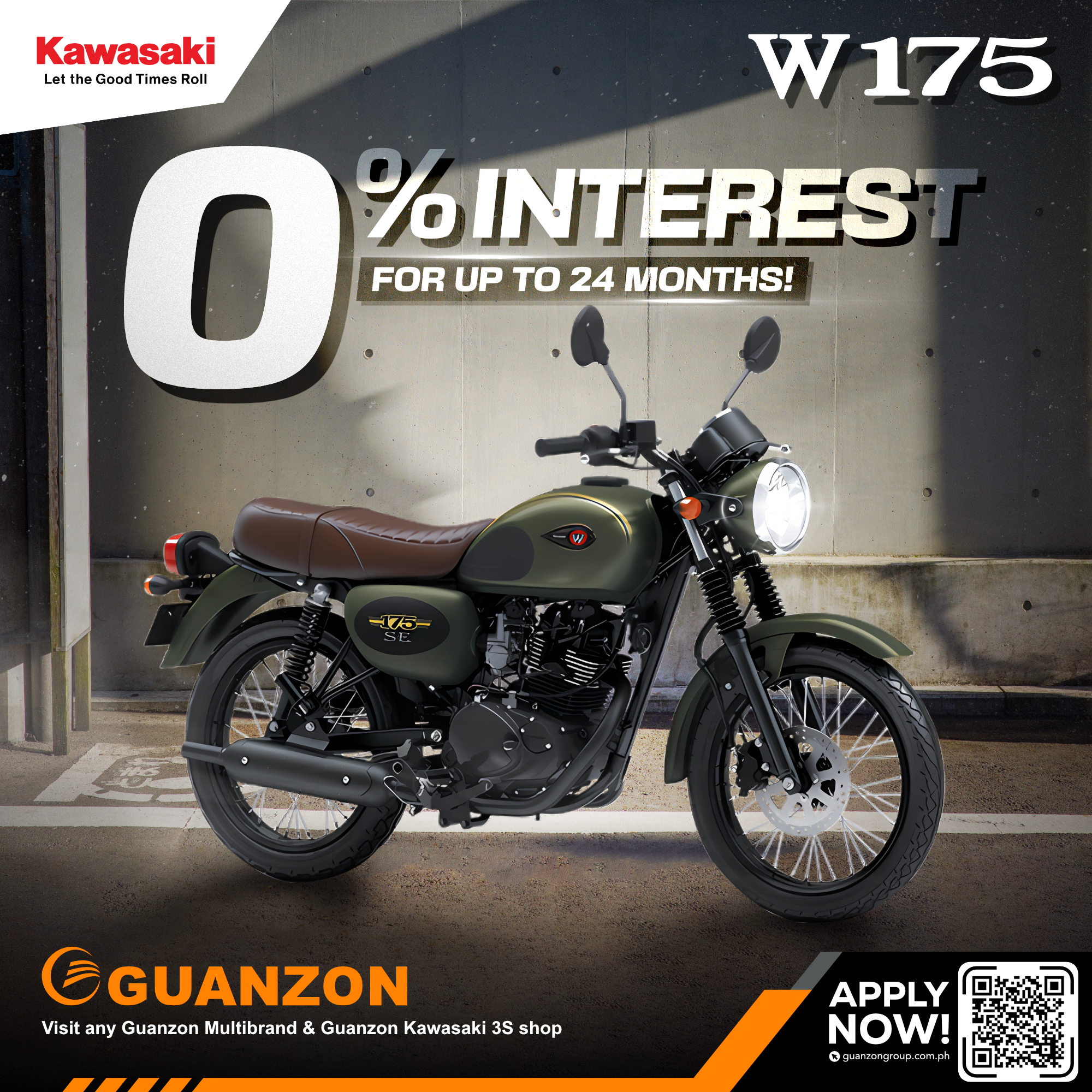The Kawasaki W175 is keeping the 