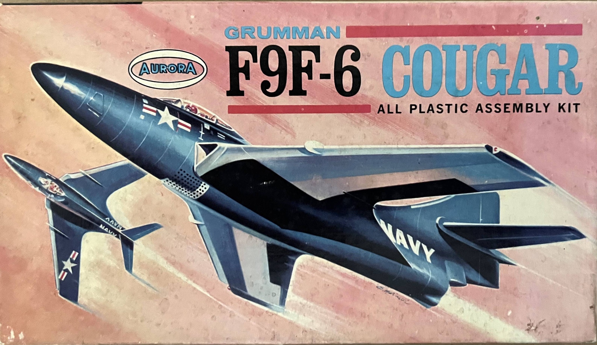 Aurora 1959 nuclear airliner model kit
