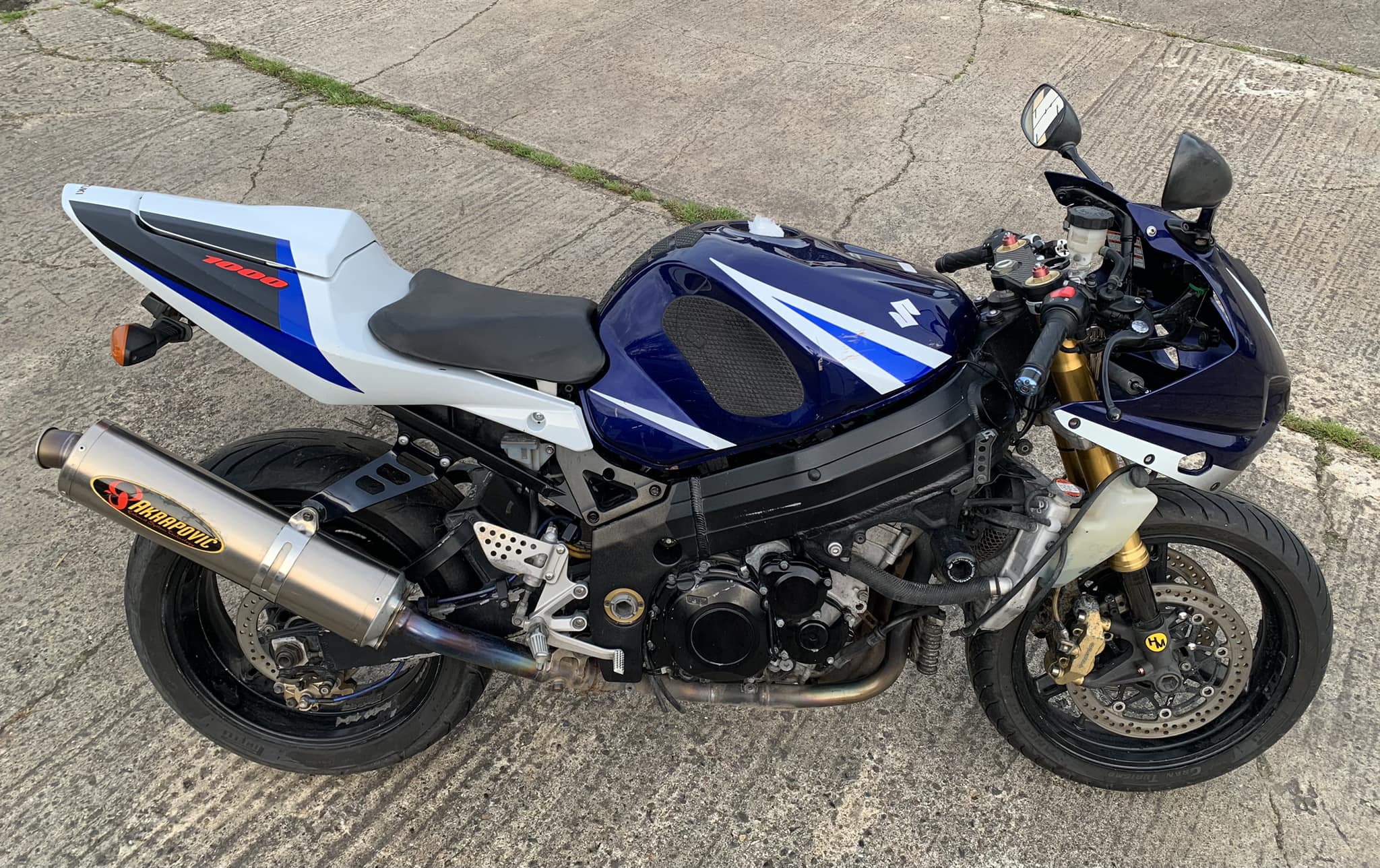 GSX-R1000K4 - Back from the dead. a little more progress with a 