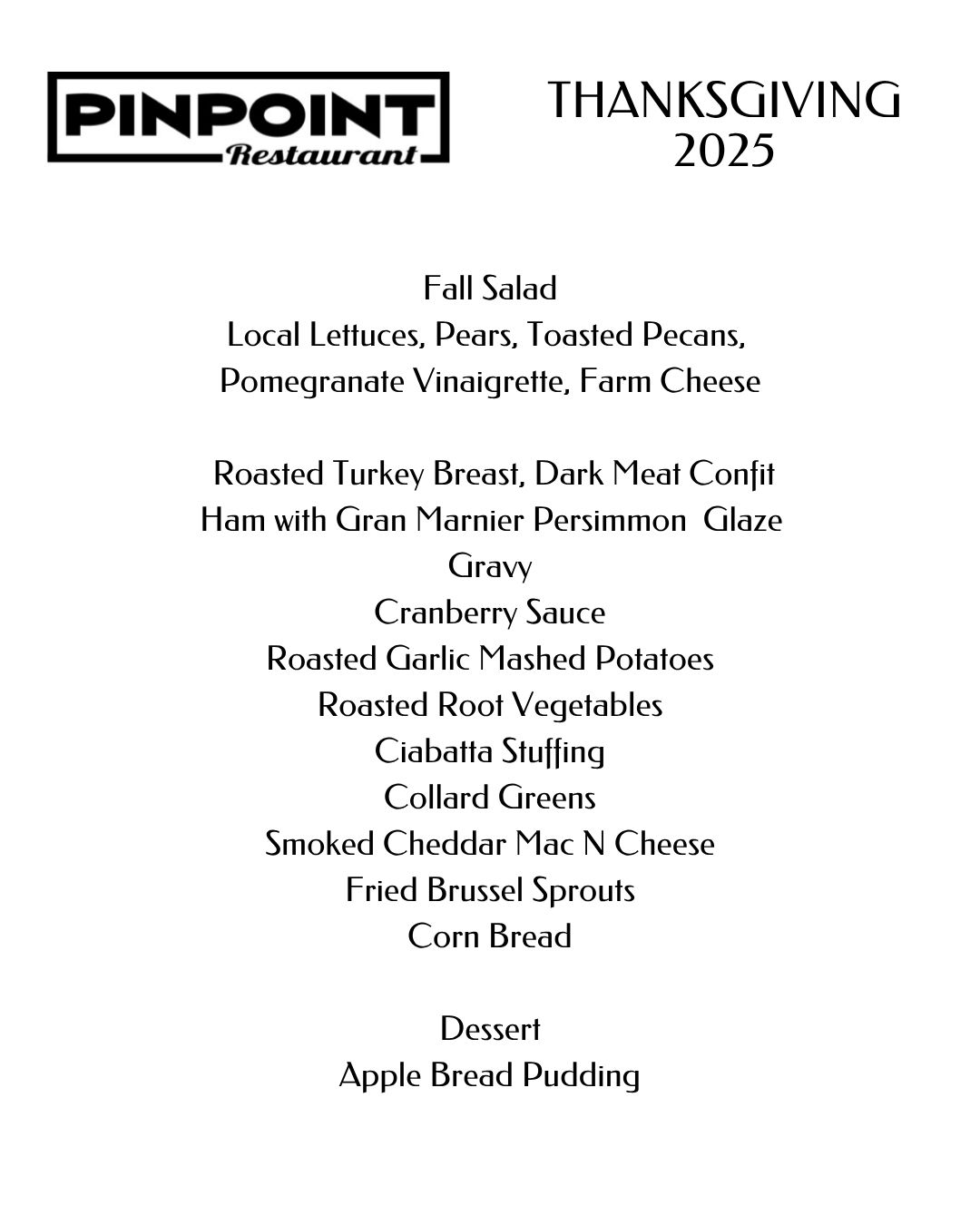 PinPoint Restaurant | Wilmington NC