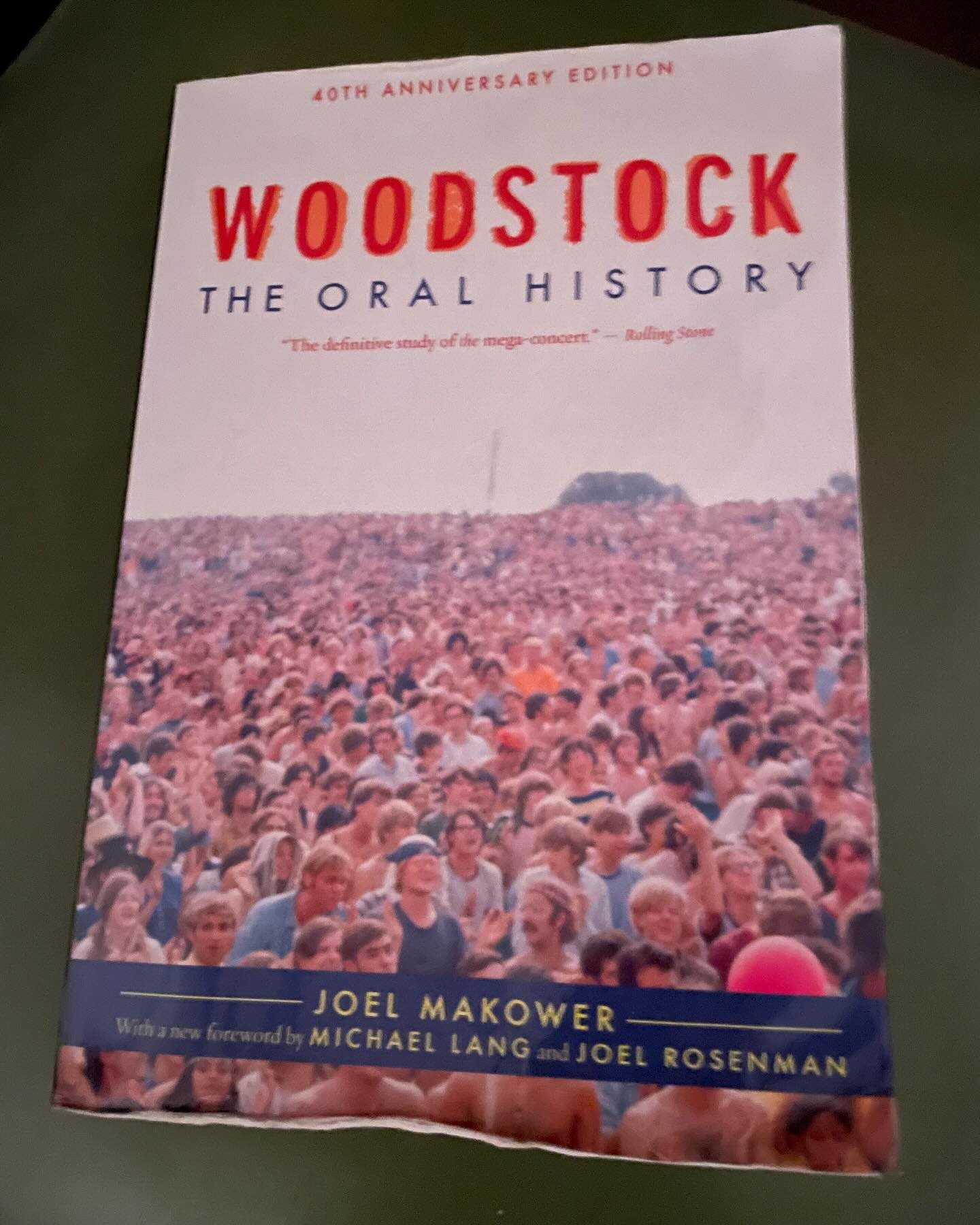 What are some book recommendations about Woodstock that are not crude?