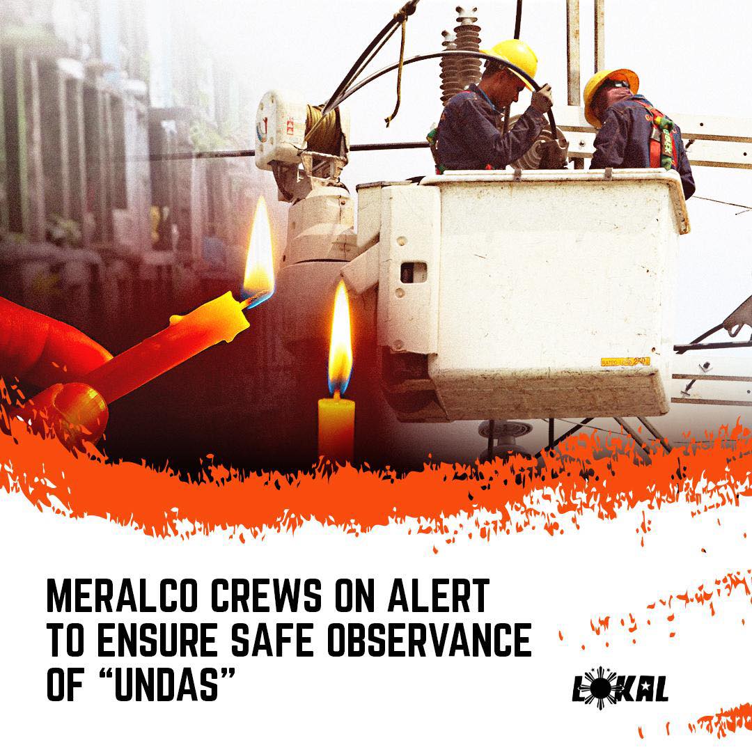 Lokal - MERALCO CREWS ON ALERT TO ENSURE SAFE OBSERVANCE... | Facebook