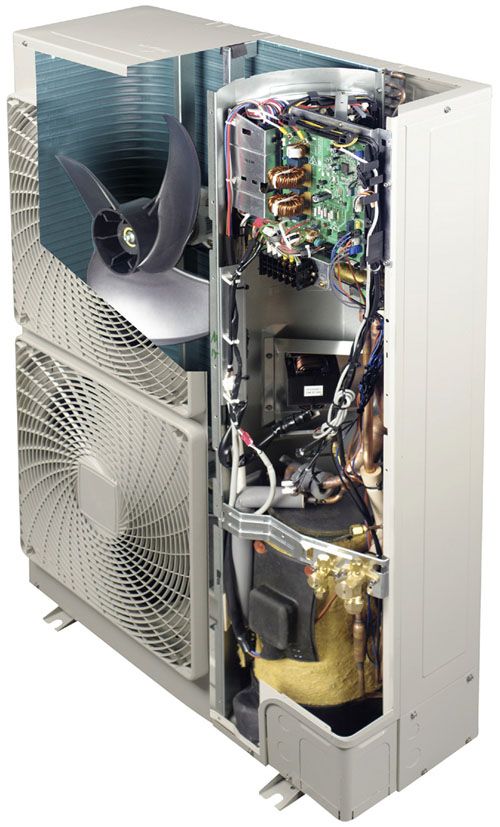 How its makes | the internal components of a split air conditioning ...