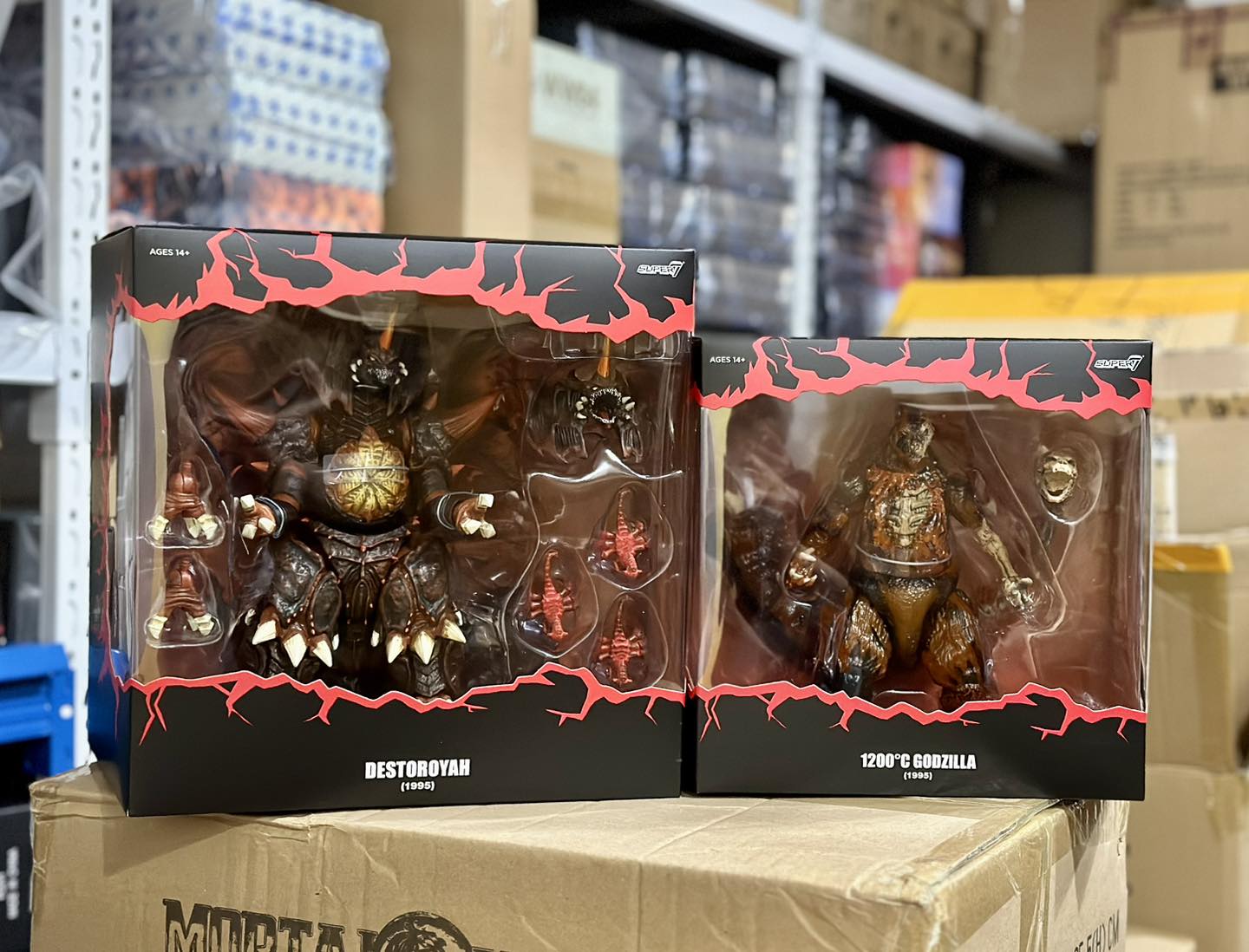 Toys - 😊新貨到😊 Super7 Wave 3 1200°C Godzilla + Destoroyah Ultimates 少量現貨 ...