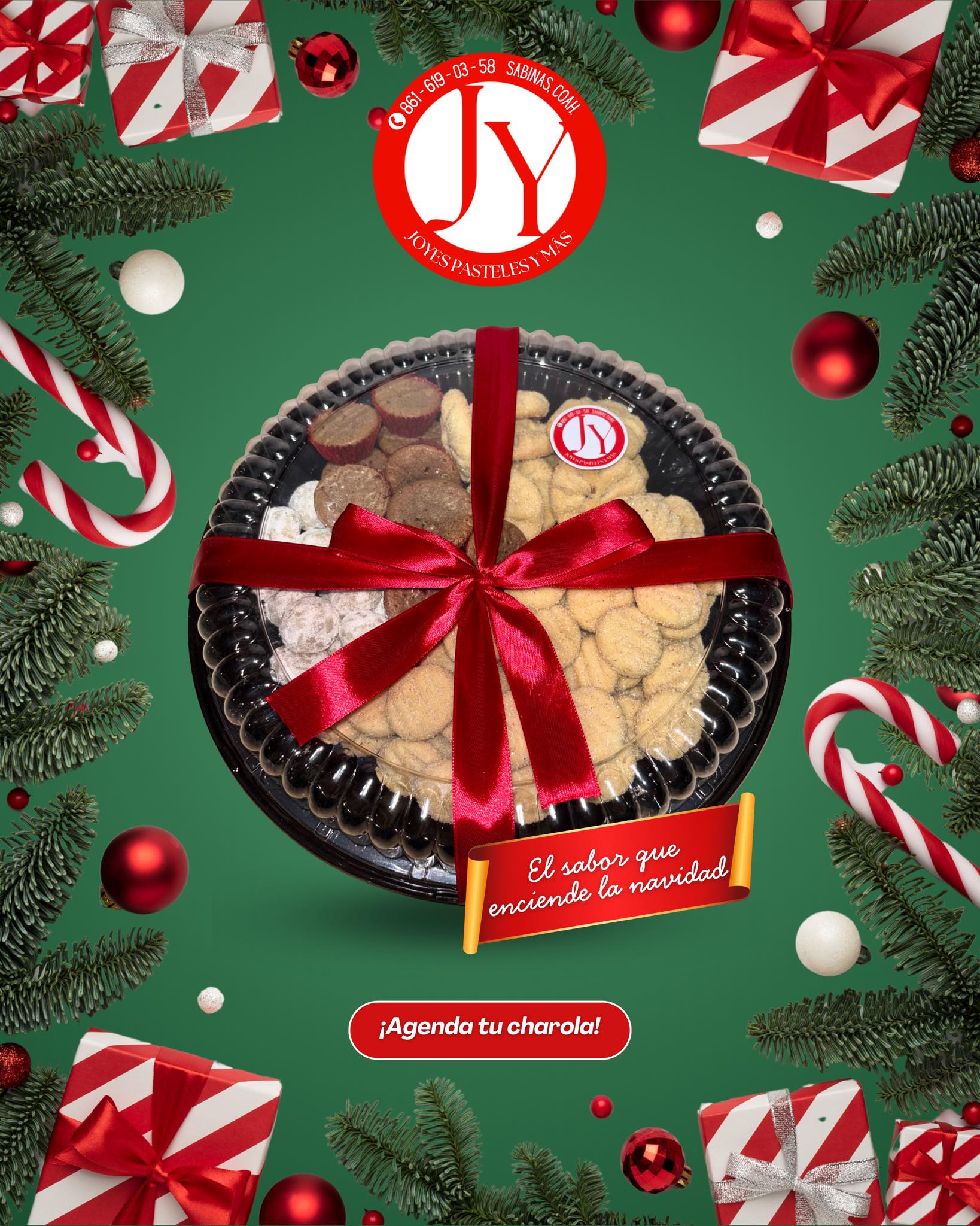 Joyes - La Navidad sabe mejor cuando no te quedas sin tu charola Joyes ...