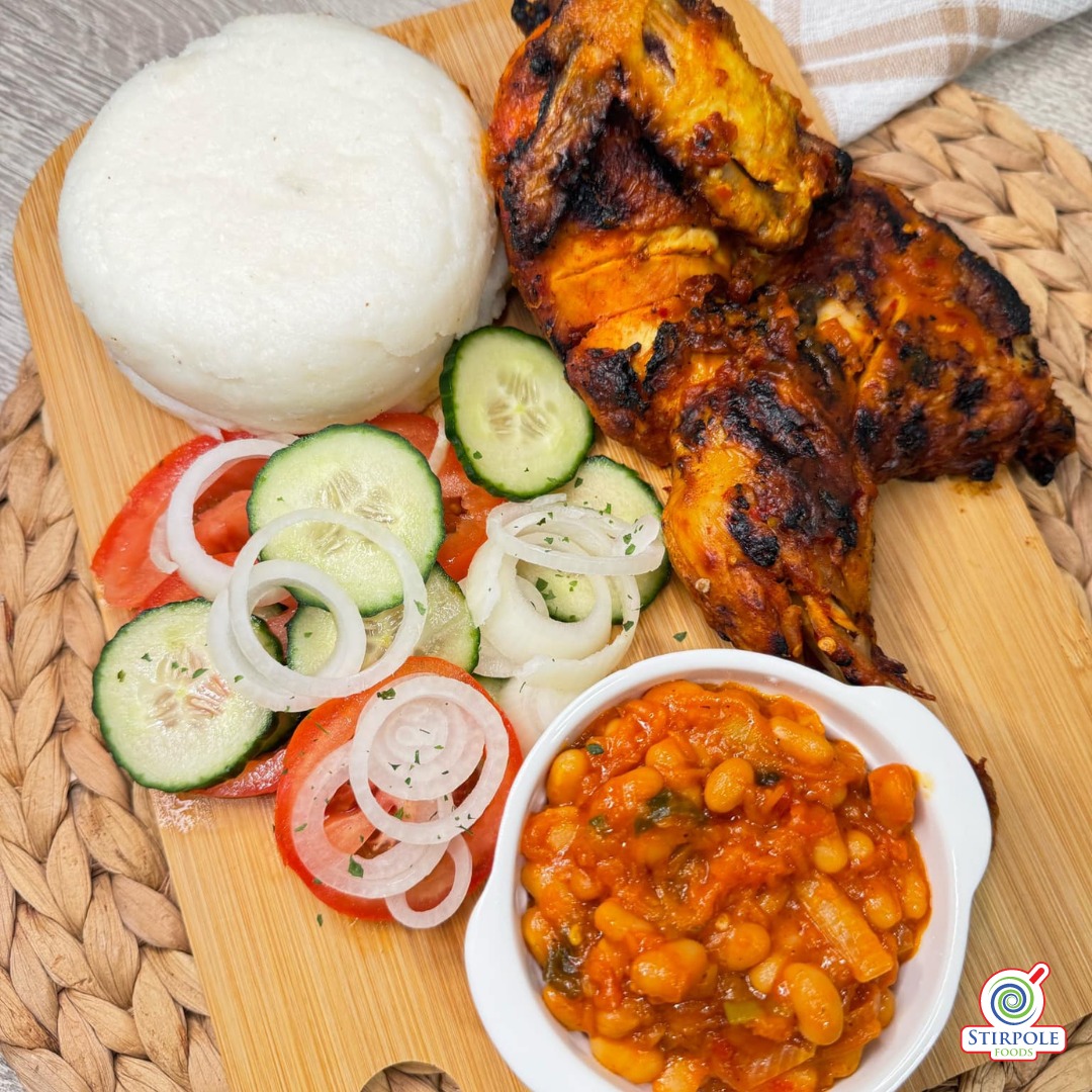 Stirpole Foods - Stirpole sadza and grilled chicken always...