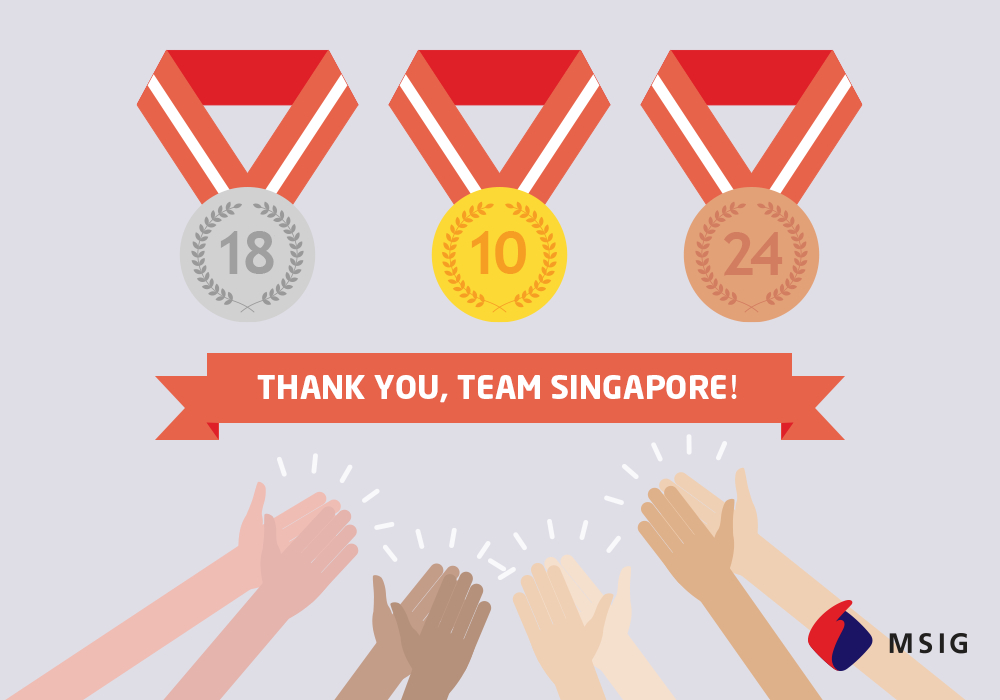 MSIG - Our heartfelt congrats to Team Singapore for their... | Facebook