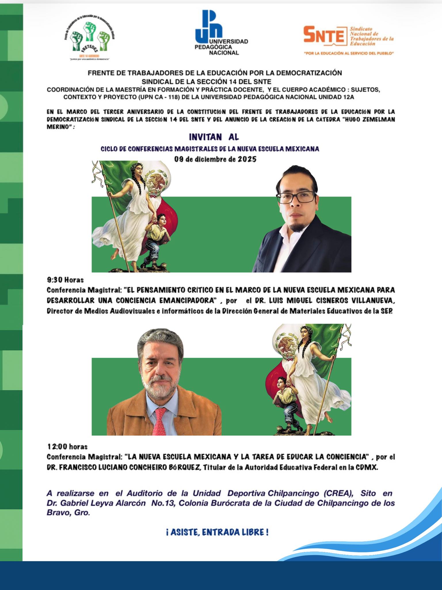 Transformación - Cierre del Ciclo de Conferencias Magistrales de la ...