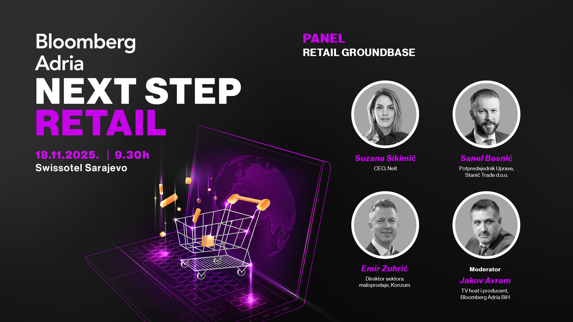 Bloomberg - [KONFERENCIJA BBA] 💡Panel RETAIL GROUNDBASE - Temelji ...