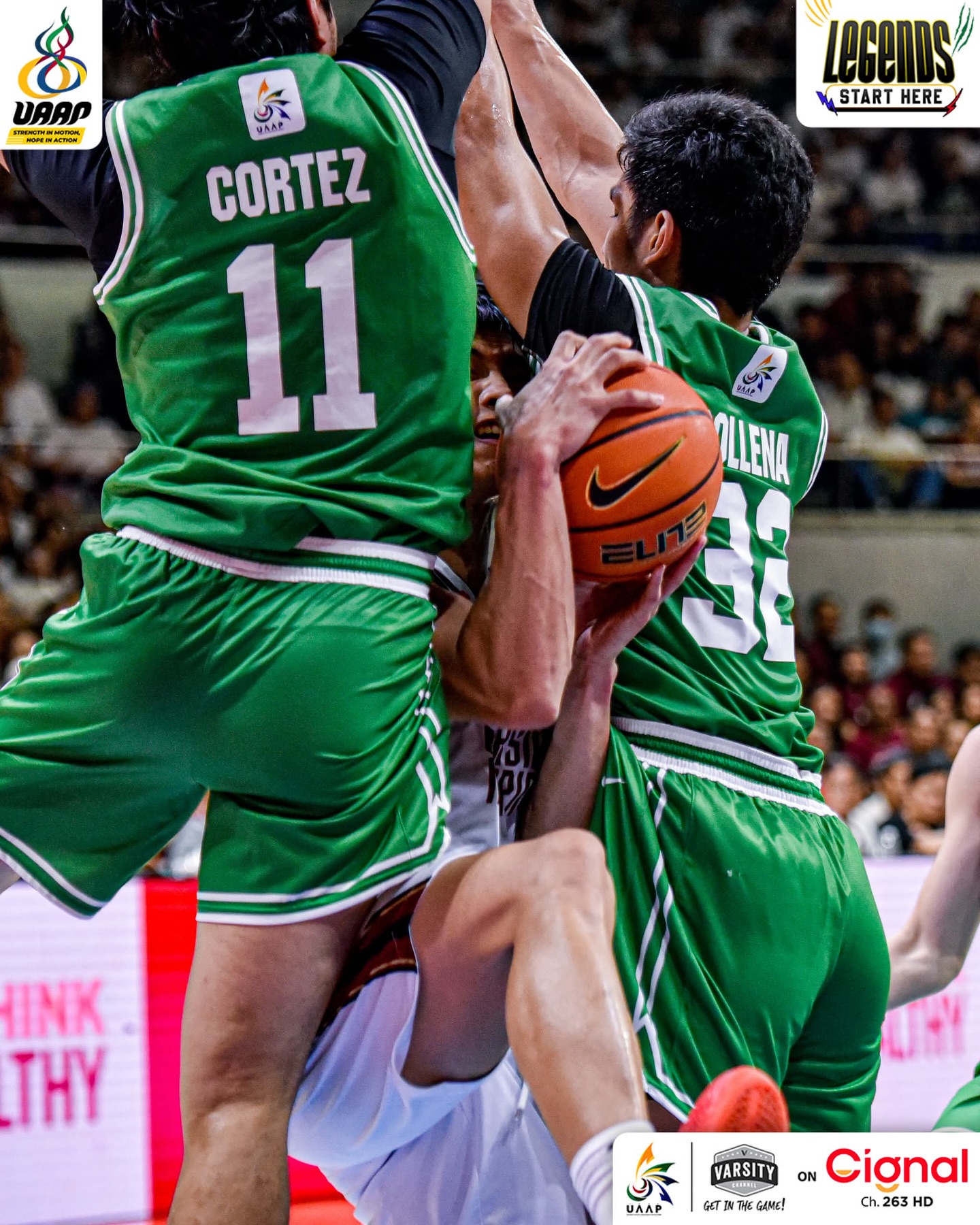UAAP - GREEN MEANS WIN 🏹 Watch the UAAP Season 88 Men’s Basketball ...