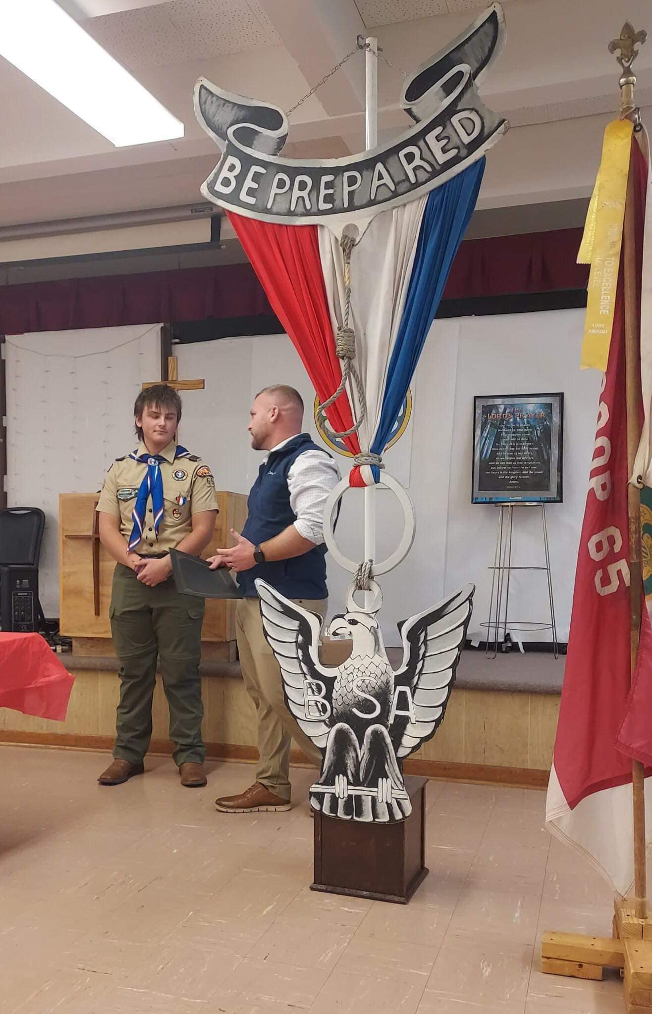 Mayor - Congratulations to Matthew on your Eagle Scout. I had the honor ...