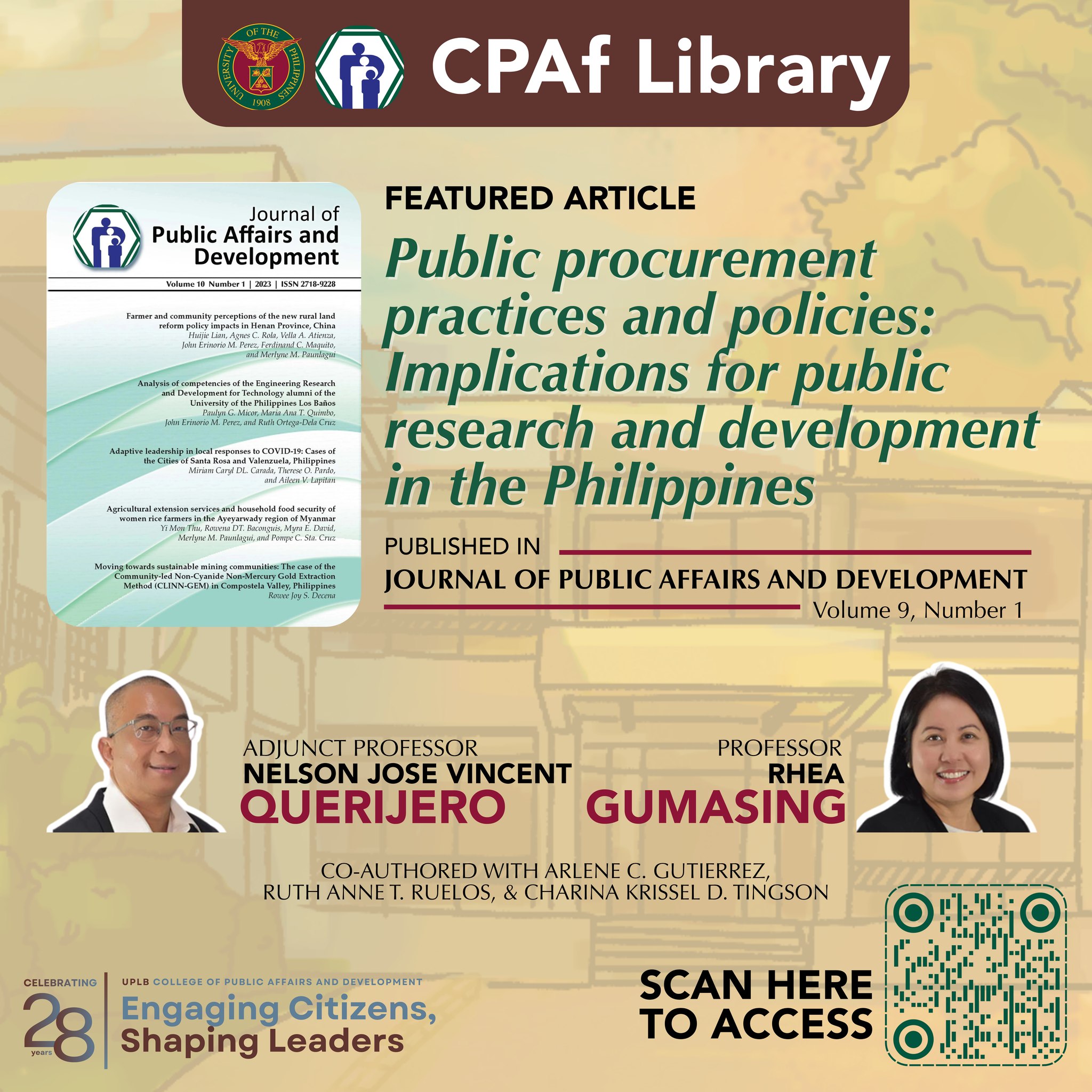 UPLB CPAf Library | Los Baños