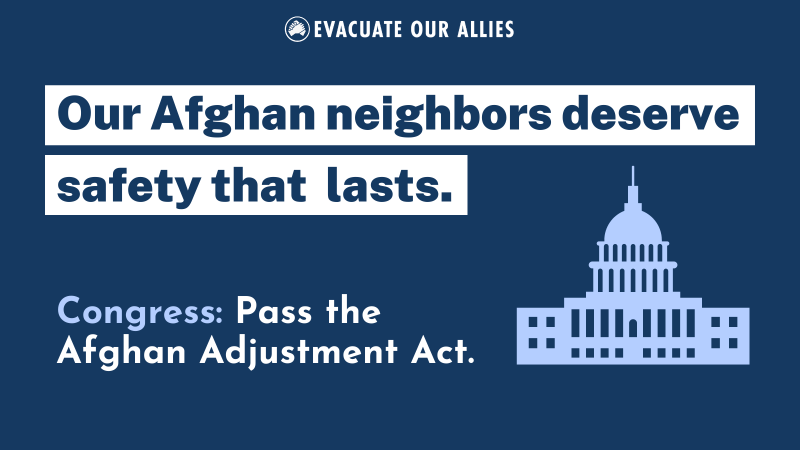 A bipartisan effort... - Hearts and Homes for Refugees | Facebook