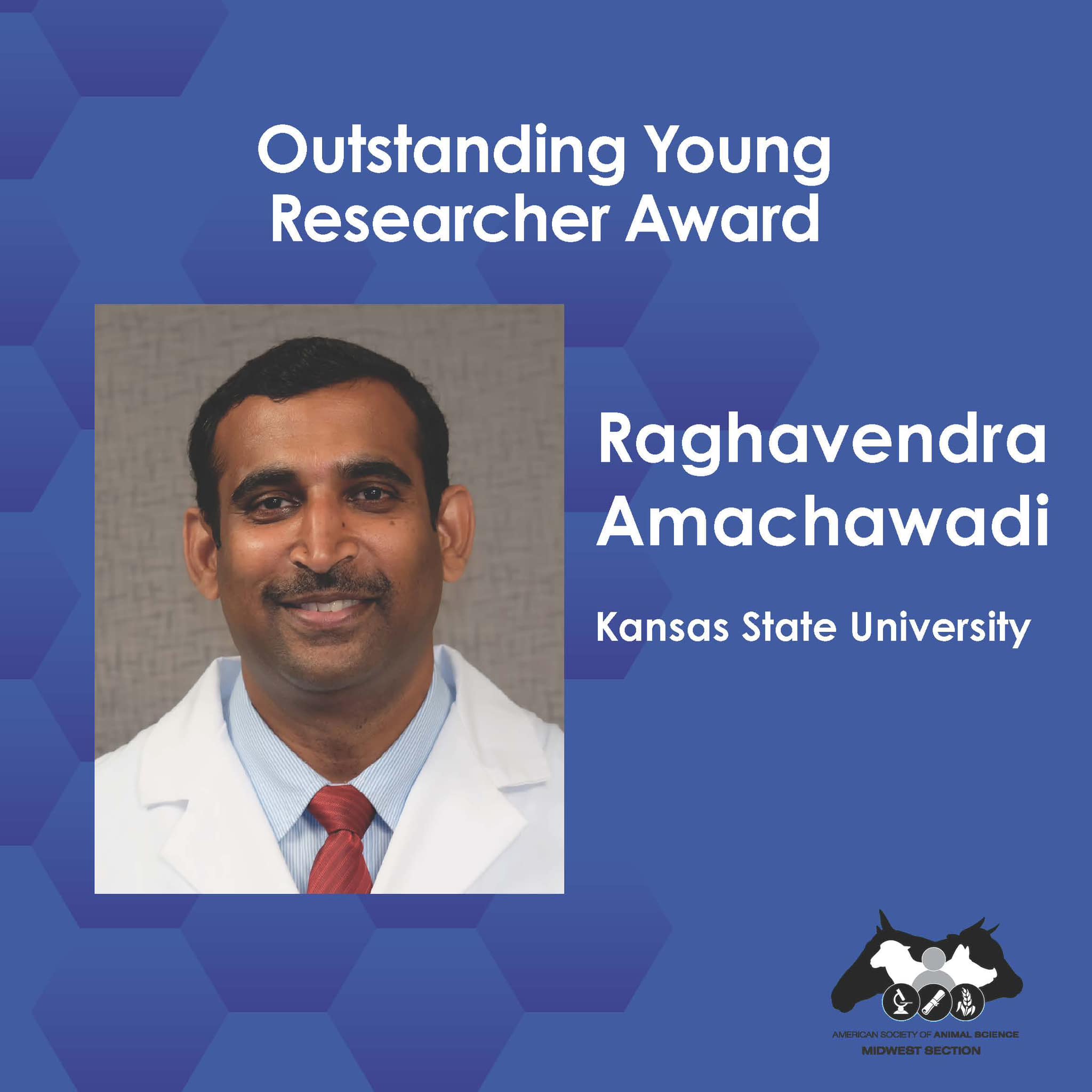 American - ⭐️ Congratulations to Dr. Raghu Amachawadi, the recipient of ...