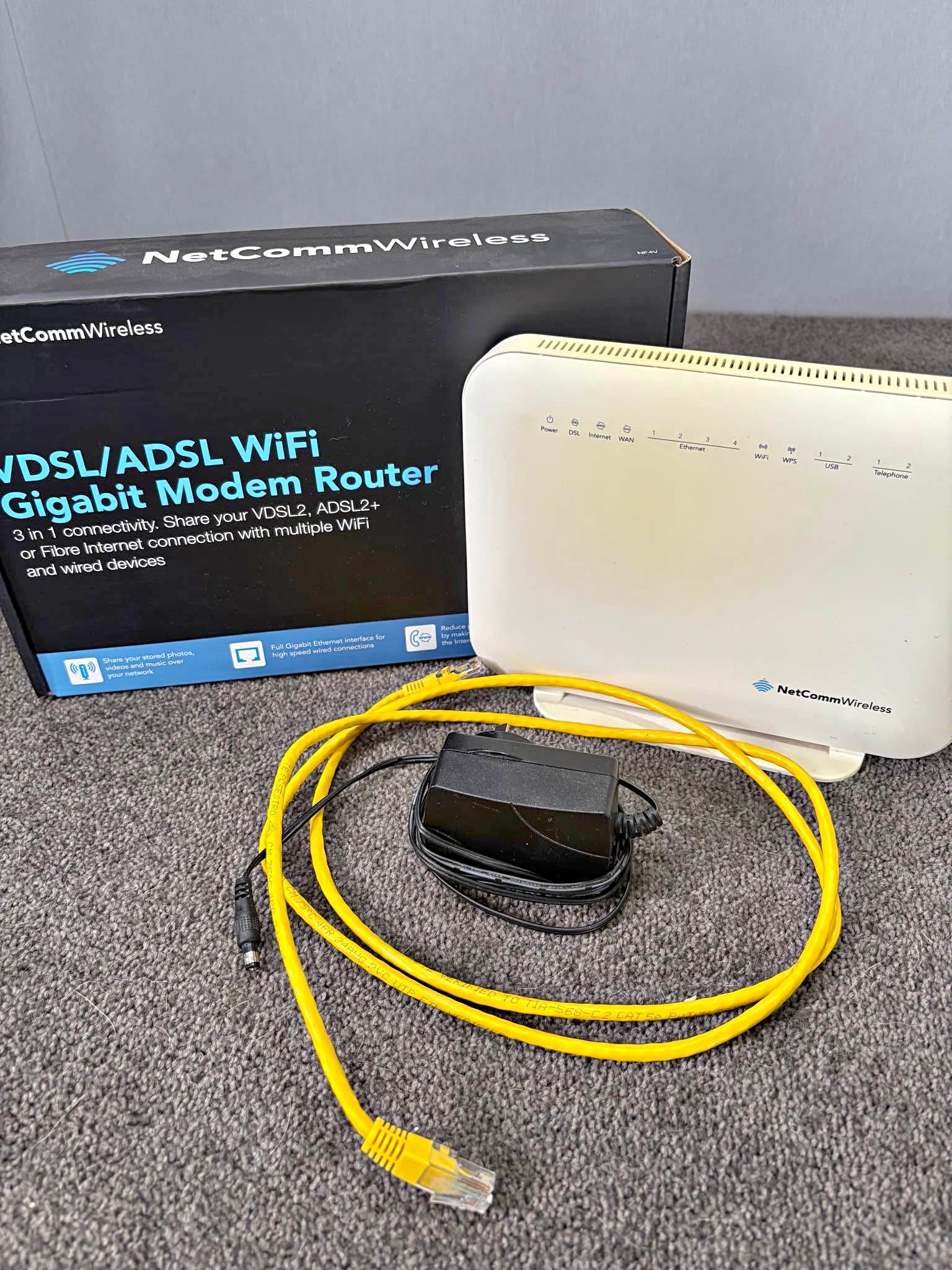 Netcomm Wifi Modem - Modems - Paraparaumu Beach | Facebook Marketplace ...