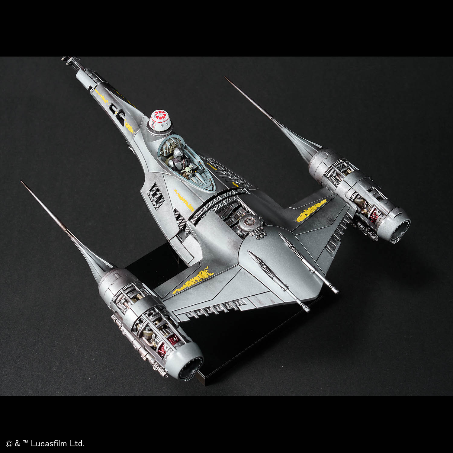 UPDATE Bandai 1/48 Mandalorian N-1 Starfighter additional images