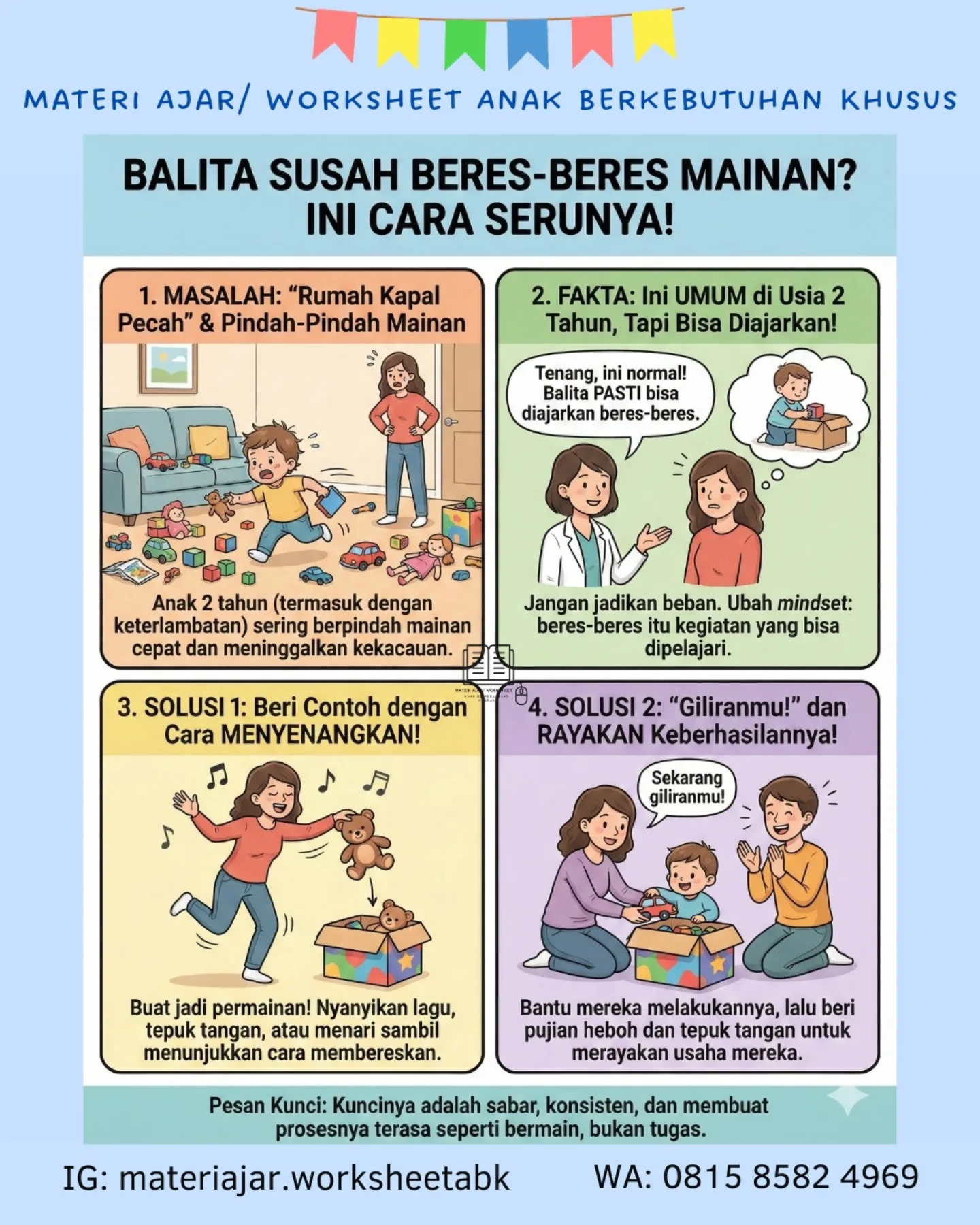 Materi Ajar/ Worksheet Anak Berkebutuhan Khusus