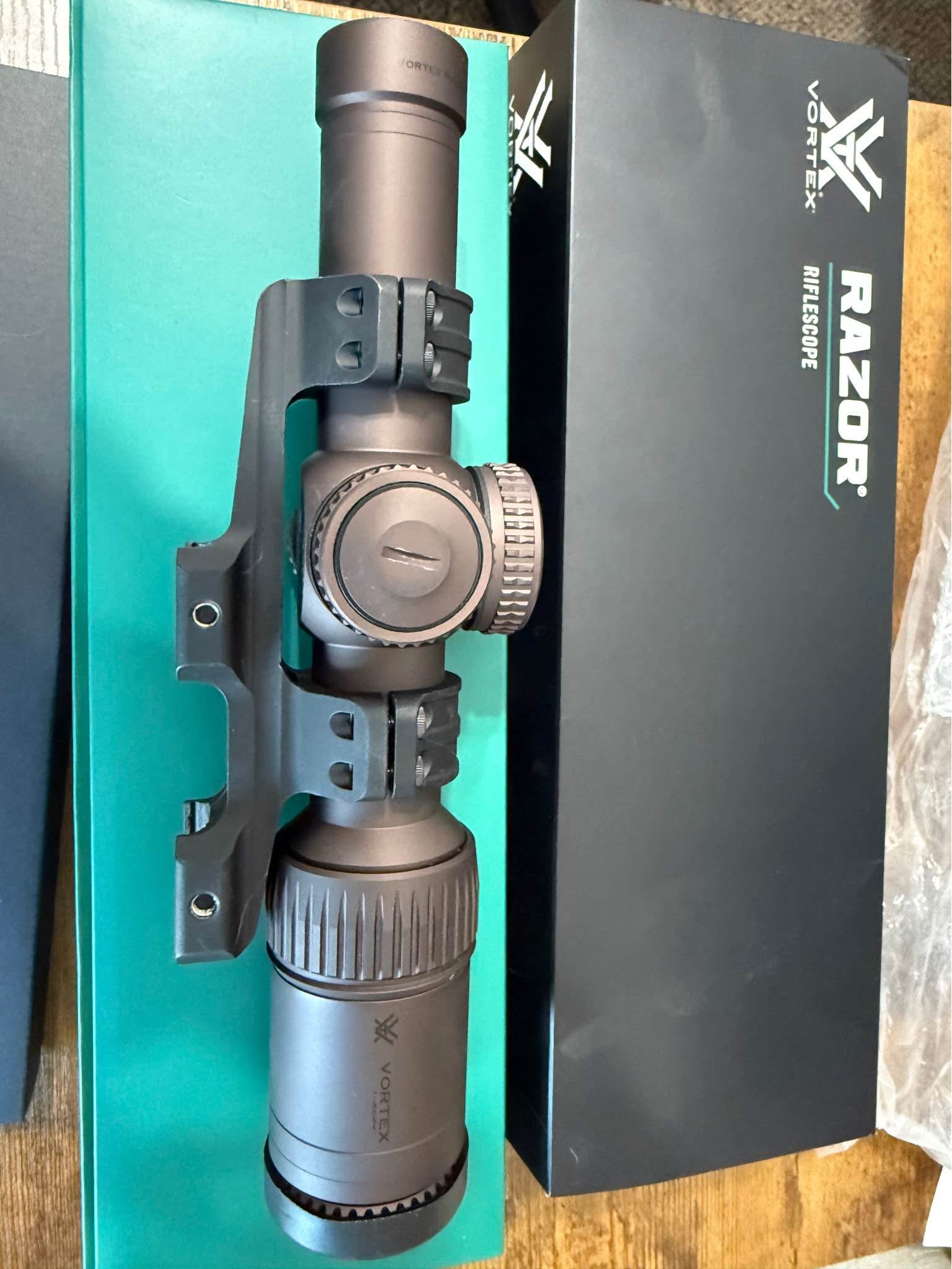 Vortex Razor Riflescope & Daniel Defense Mount - Camping & Hiking ...
