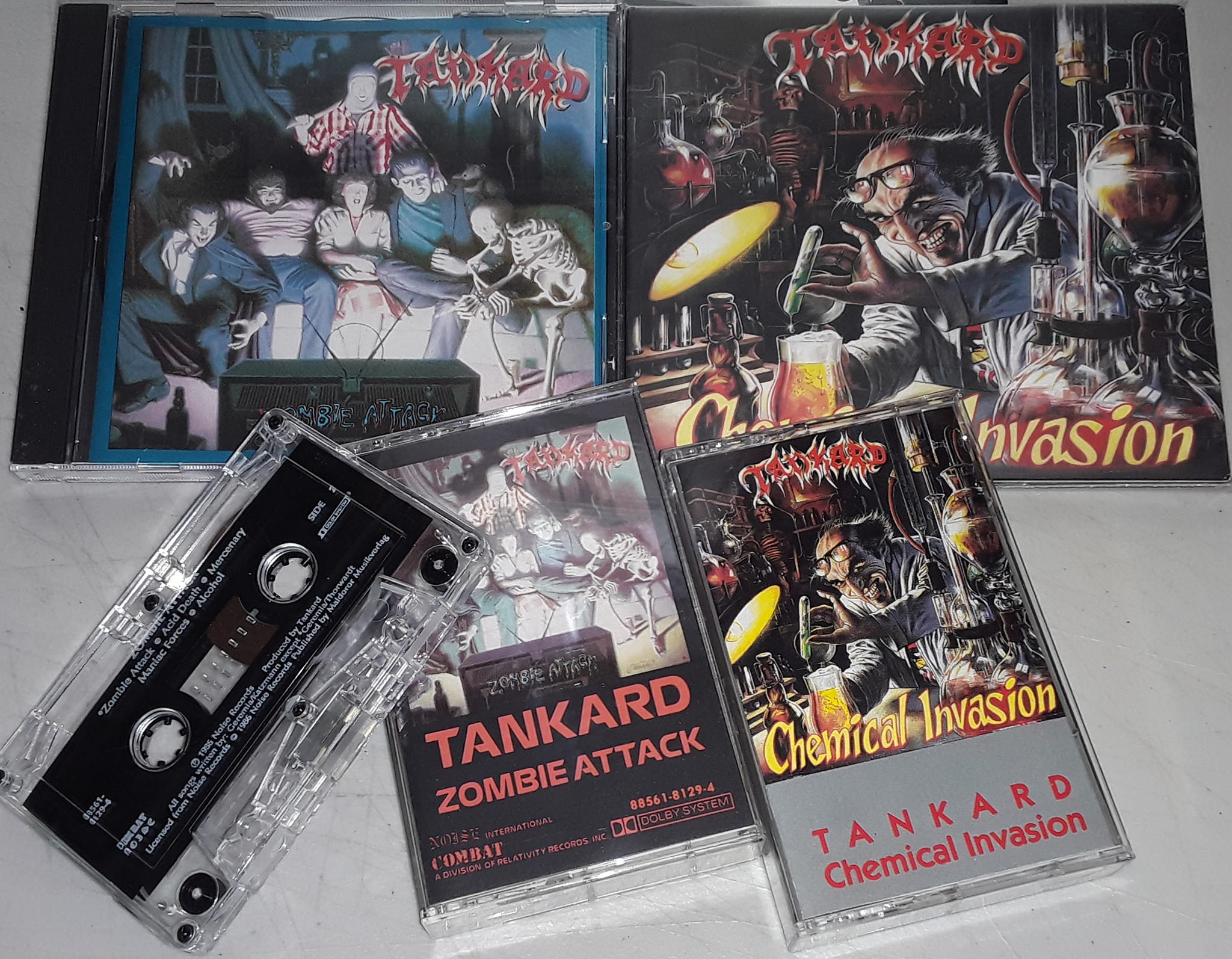 TANKARD band history and Chemical Invasion album release