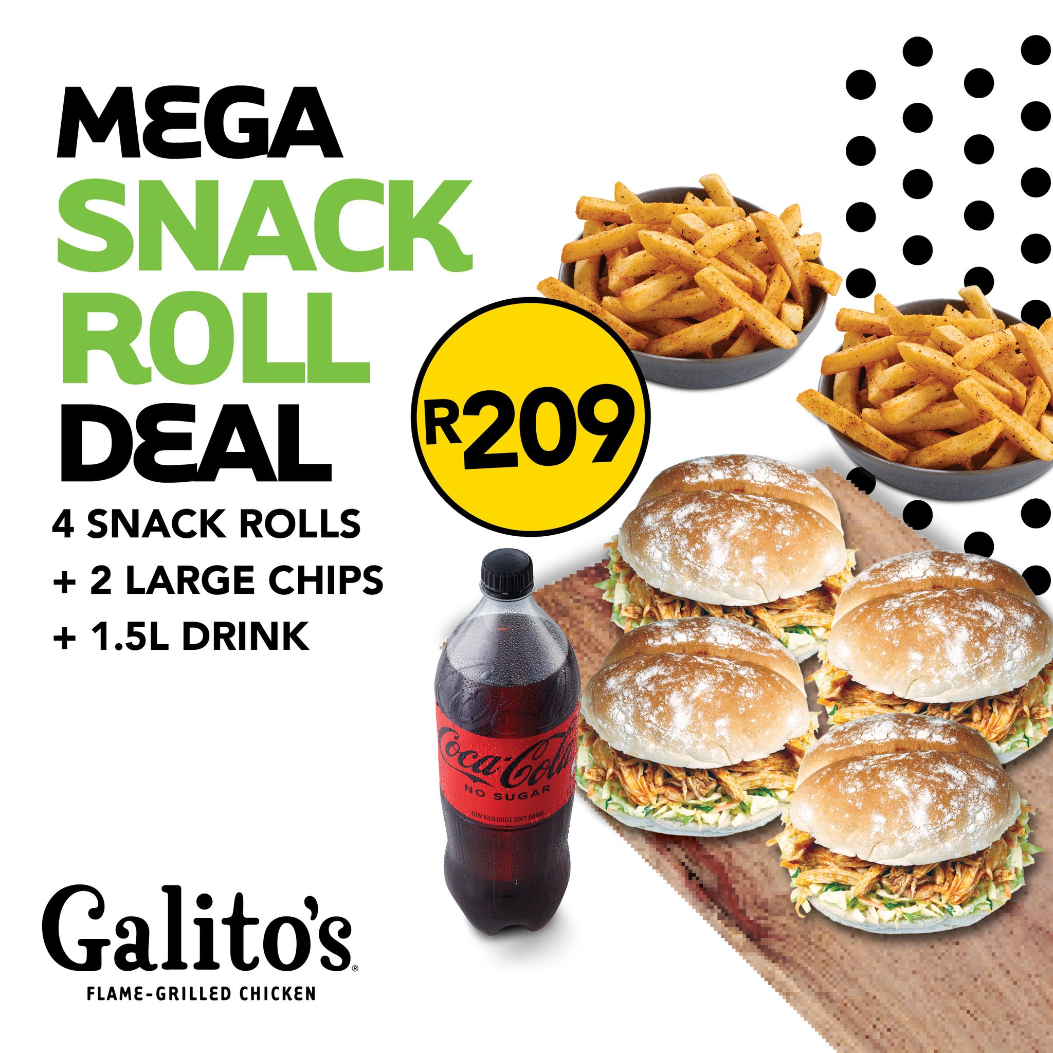 Galito's - 🤩 Get your Galito's MEGA Snack Roll Deal for... | Facebook