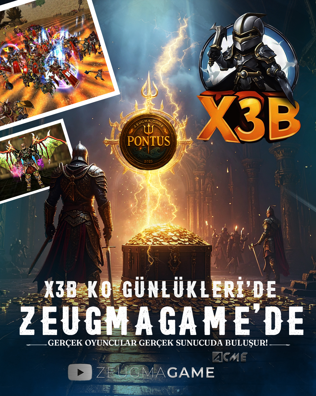 ZeugmaGame - ⚔️ Gerçek oyuncular, gerçek sunucuda... | Facebook
