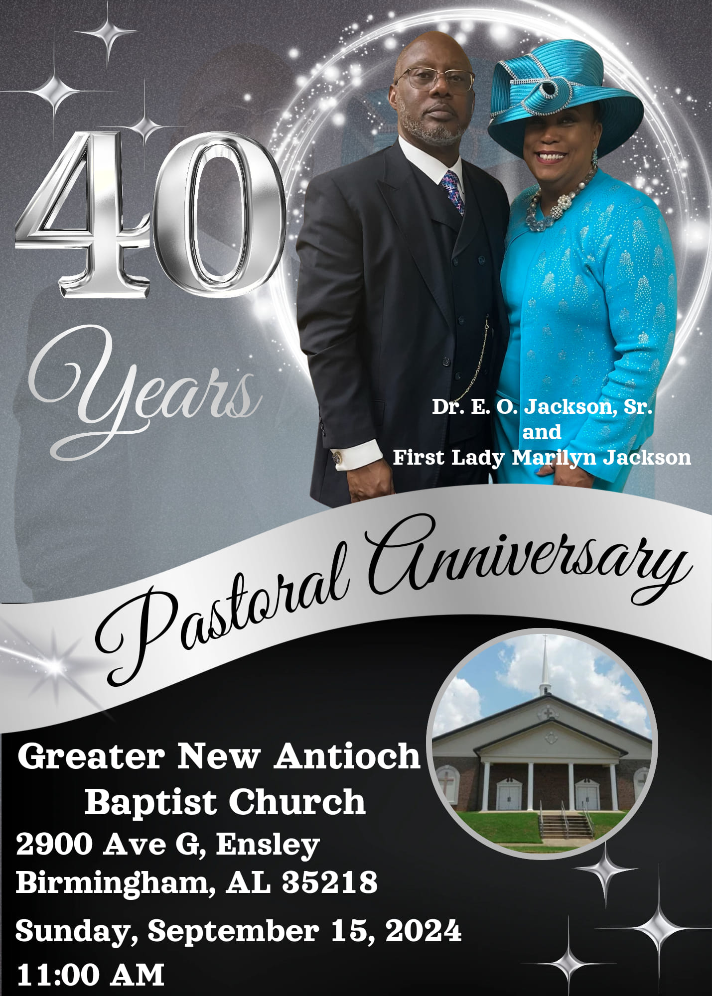 Greater - Please join us Sunday, September 15 at 11 AM as we celebrate ...