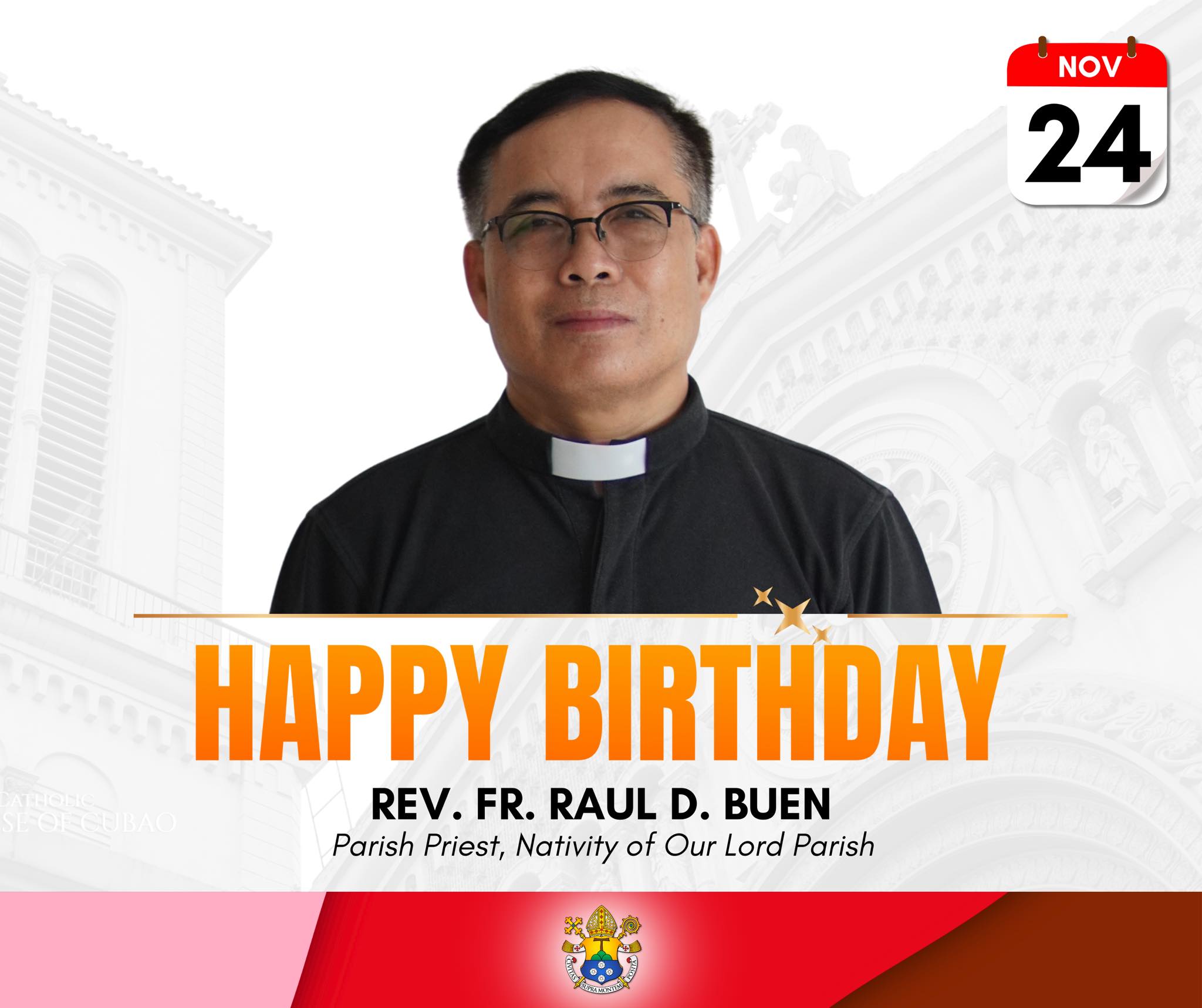 Happy Birthday to Rev.... - Roman Catholic Diocese of Cubao | Facebook