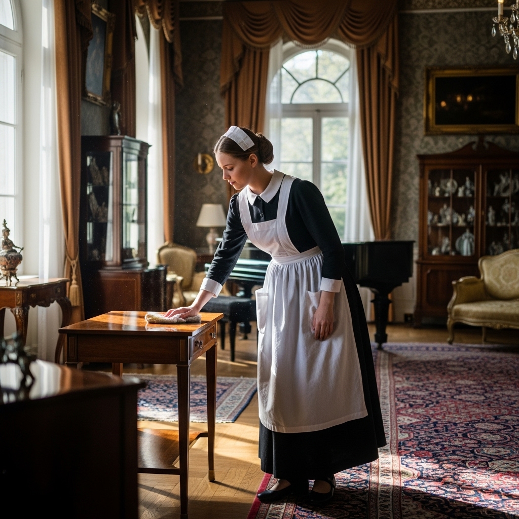 Mary Anne's work as a maid in American history