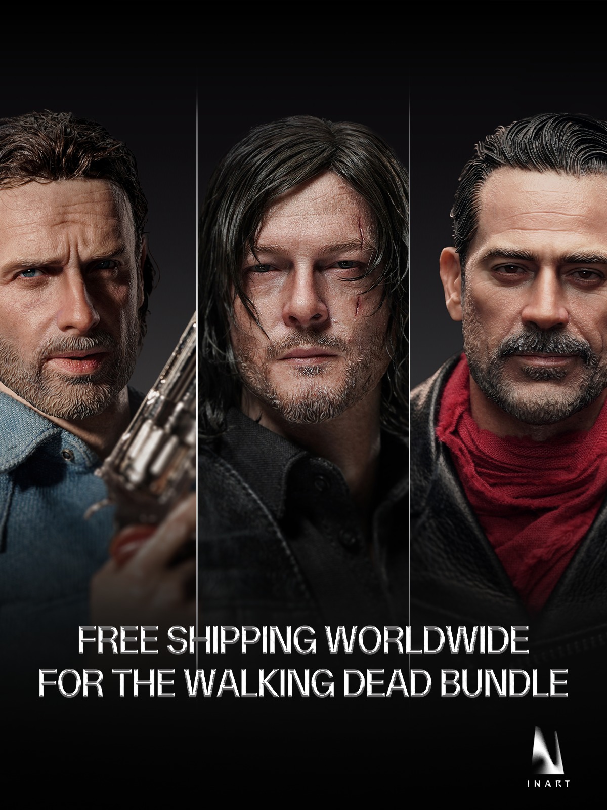 Missed out on our Walking Dead Rick and Negan 1/6 Collectible 