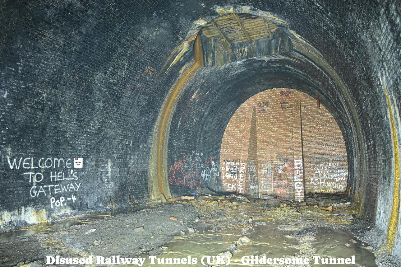 Disused - Gildersome Tunnel #5 We’ve reached the gateway to Hell, or ...