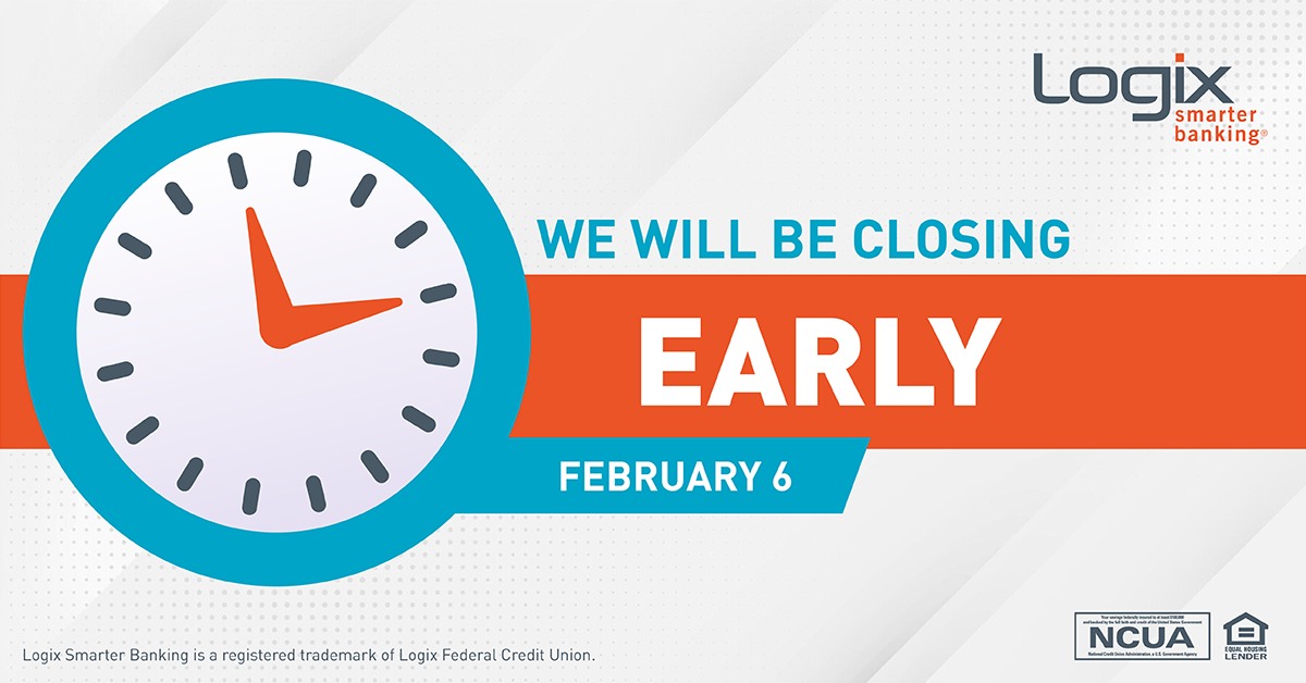 Logix - 📢 Early Closure Alert All Logix 🏦 branches will...
