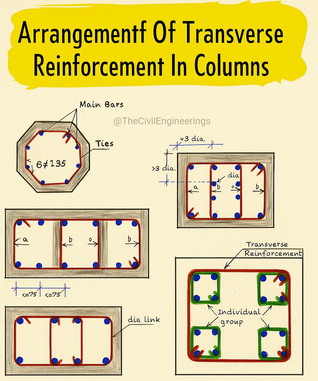 The Civil - Arrangement of Transverse #Reinforcement in #Column # ...