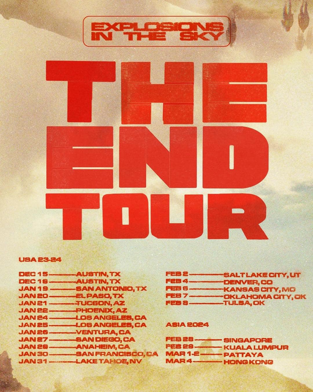 Explosions in the Sky celebrate 20 years as a band this year, and