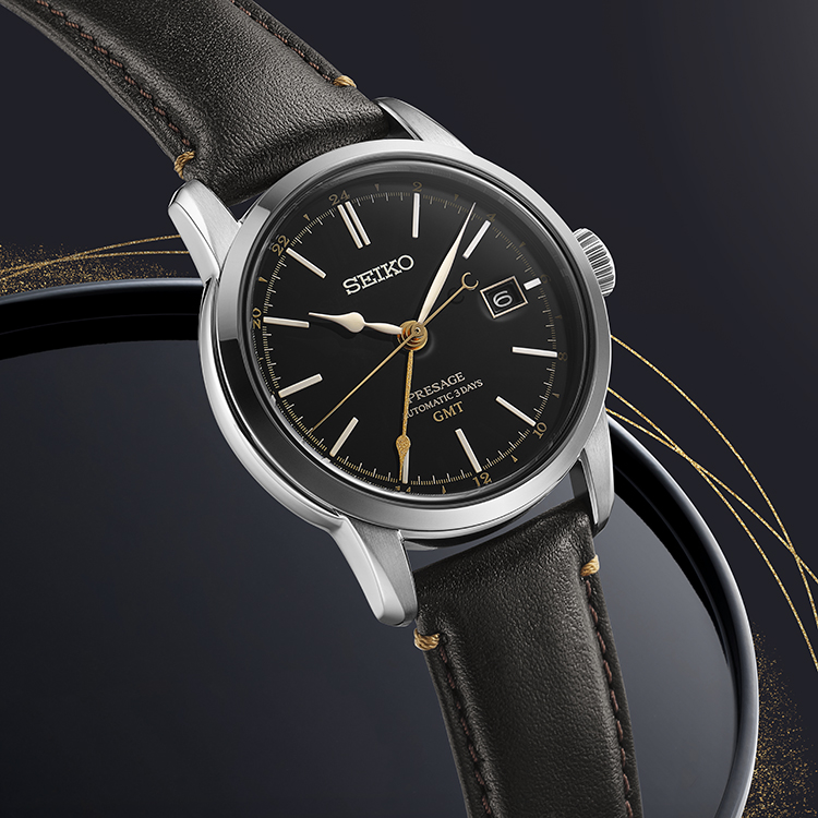 K SEIKO Presage ブラック 腕時計 Ladies Seiko Presage 