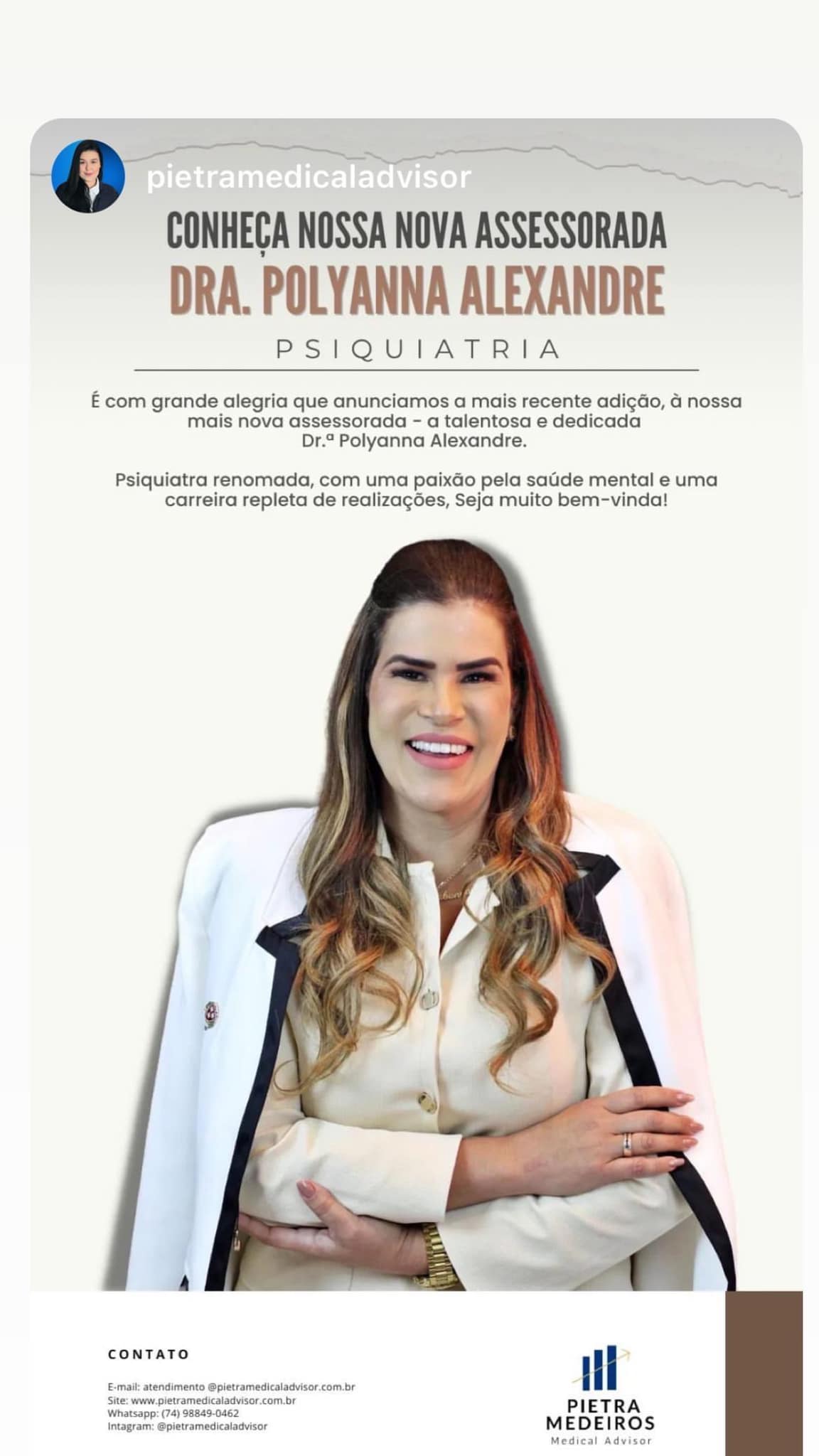Dra. Polyanna Alexandre added a... - Dra. Polyanna Alexandre