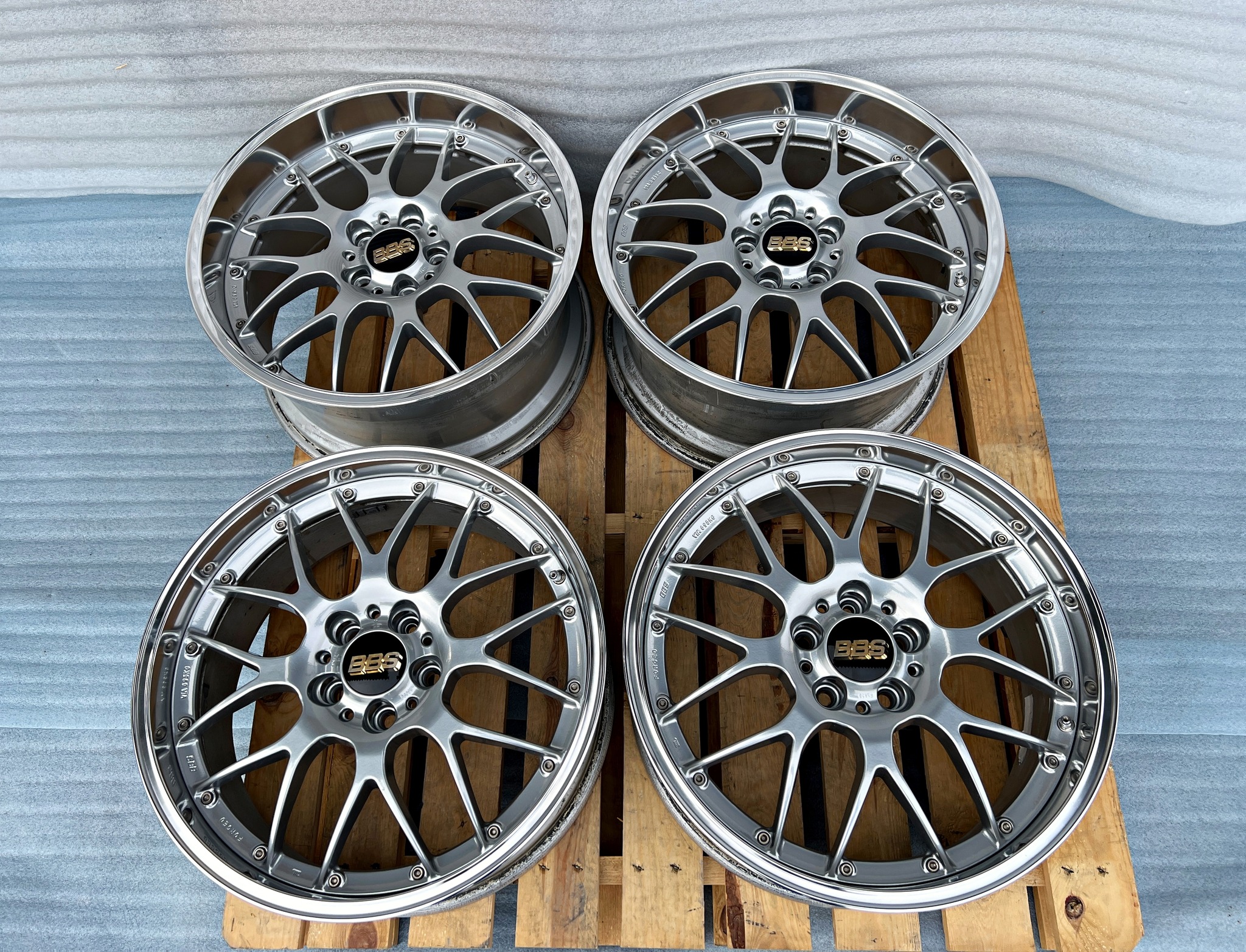 BBS RS-GT 2-piece rims for sale