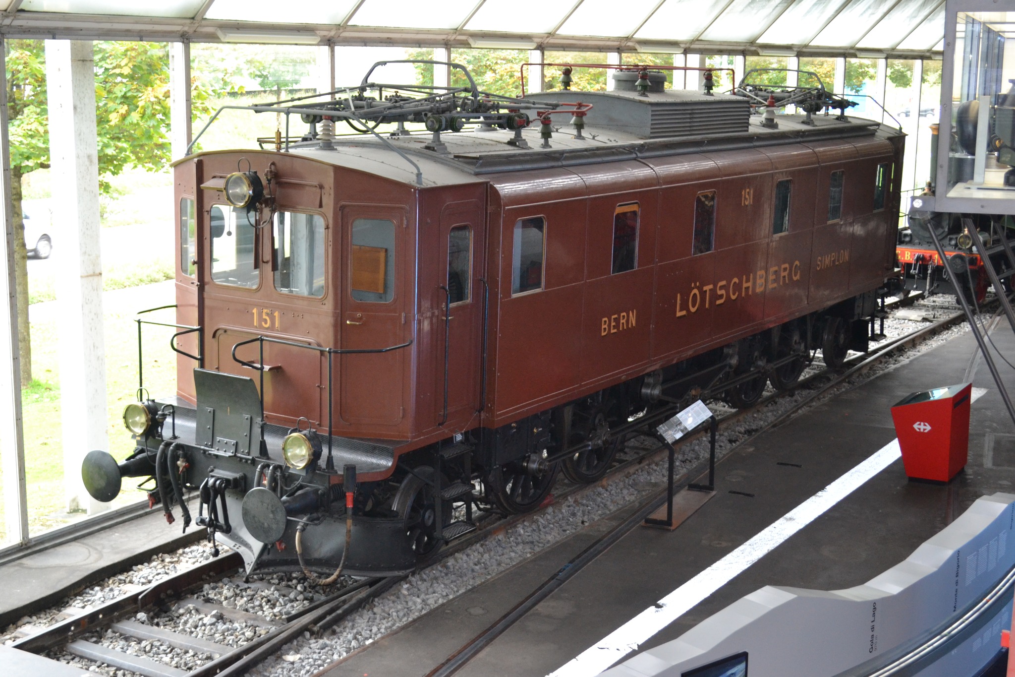 Berne-Lotschberg-Simplon railway electric locomotive BE 5/7