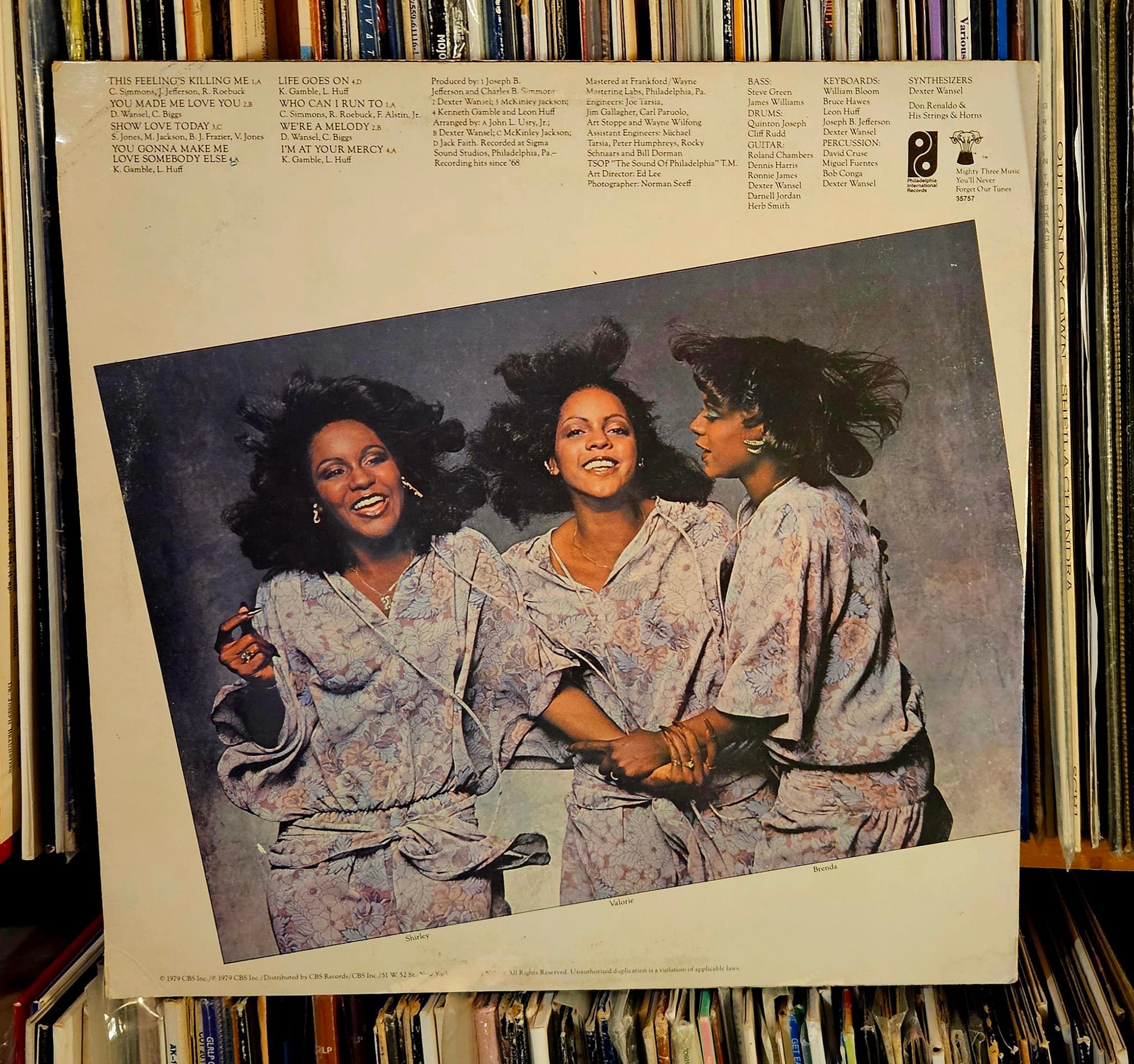 The Jones Girls' debut on Philly label