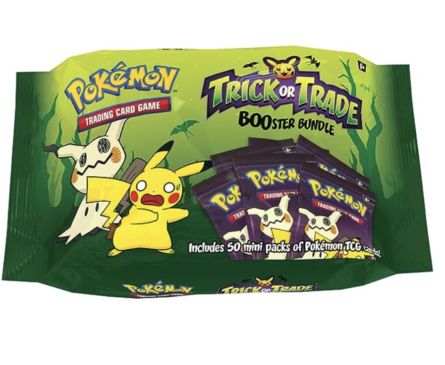 pokemon trick or trade cards value Poktemon TGC Booster Bundle for Ages 6 Years and Up - Includes 120 Mini Packs each containing three colorful cards from the Pokmon Trading Card Game Pokmon Trick or Trade Booster