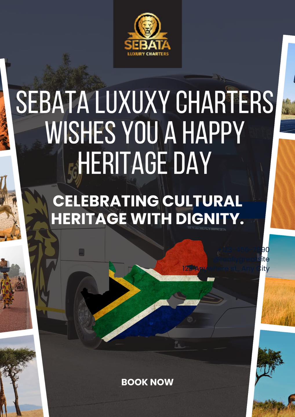 Happy Heritage Day from Sebata... - Sebata Luxury Coaches