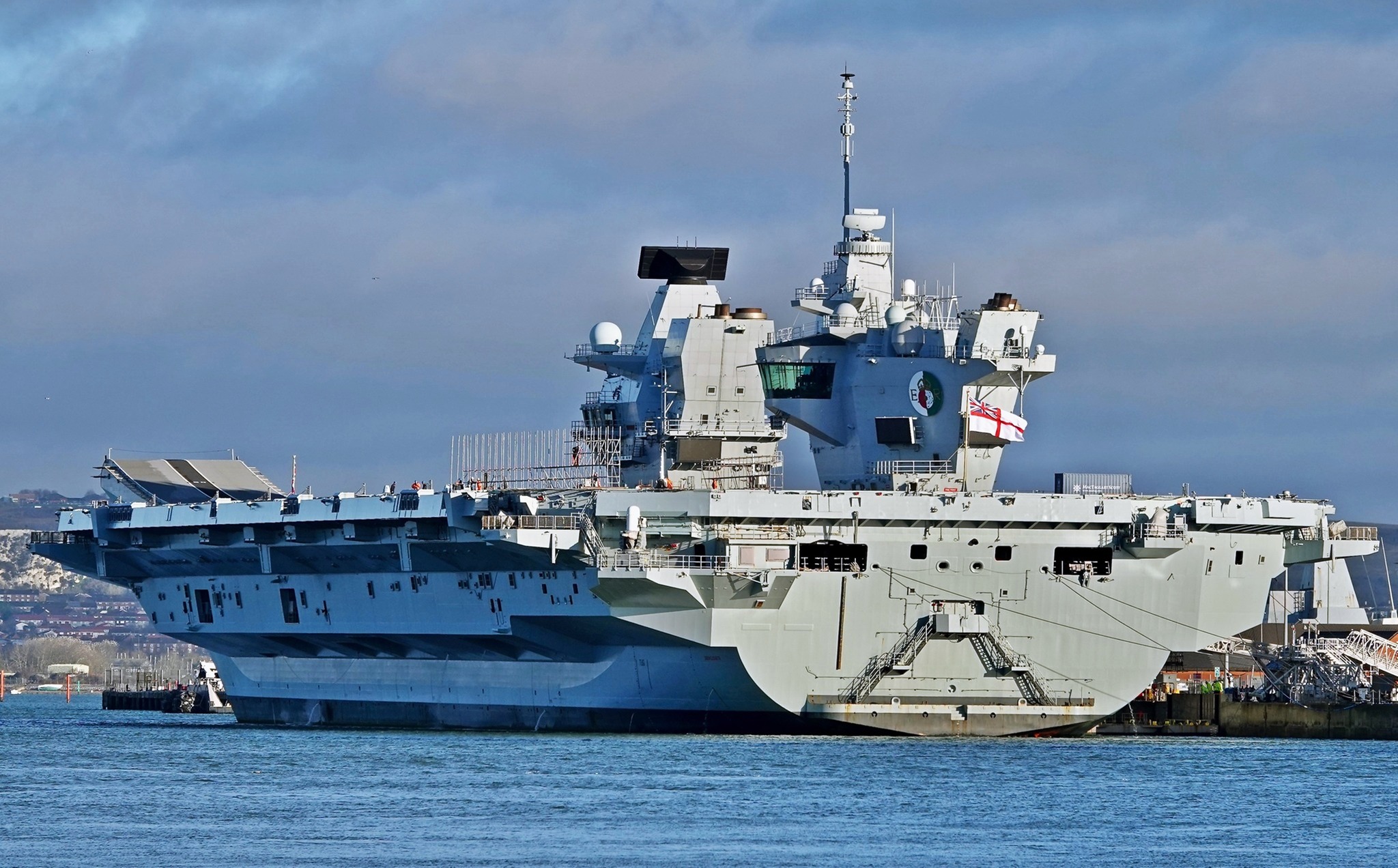Military - HMS Queen Elizabeth (R08), the Royal Navy’s flagship and one ...