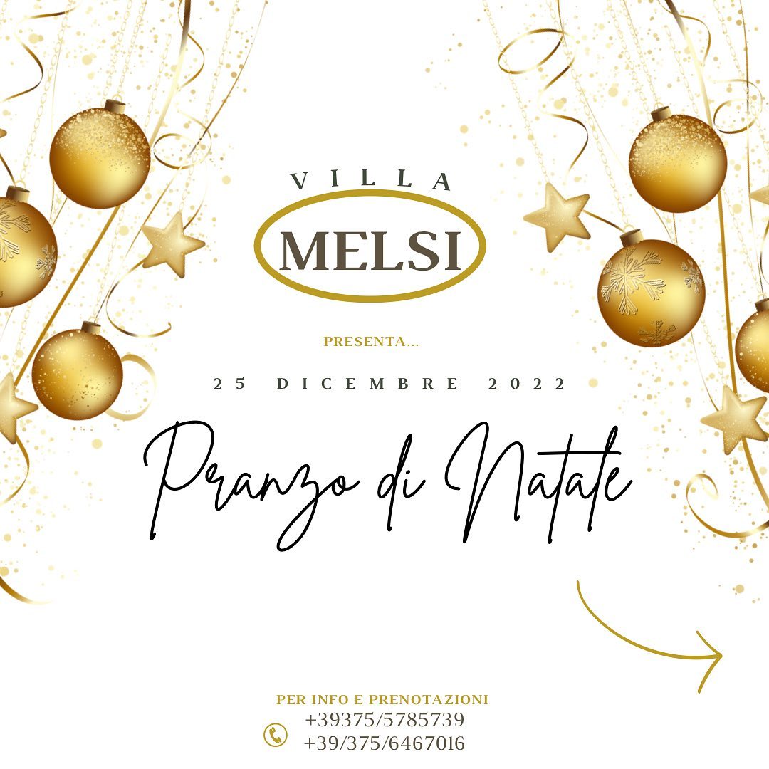 Villa Melsi - Ecco a voi il Menù per il pranzo di Natale!... | Facebook